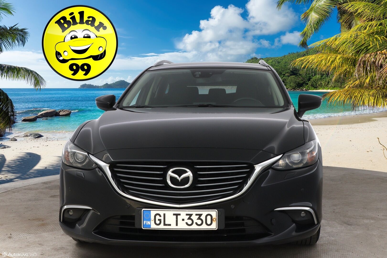 Mazda 6 2016 Sport Wagon 2,0 (165) SKYACTIV-G Business Edition 6AT 5ov TL2B - Suomiauto / BLIS / Lohko & Sisäpistoke / Vetokoukku / Apple&Android / Vakkari / LED / 2x Hyvät renkaat!