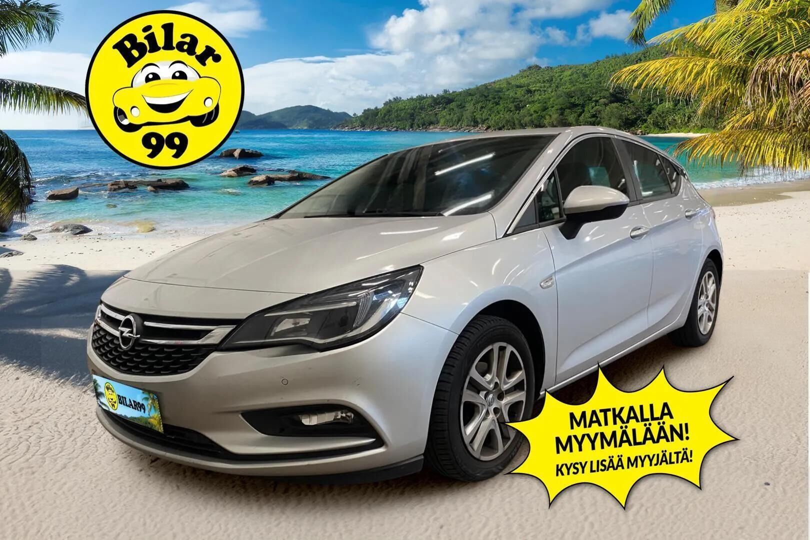 Opel Astra 2017 5-ov Enjoy 1,0 Turbo ecoFLEX Start/Stop 77kW MT5 - | Tutkat | Vakionopeudensäädin | Aut.ilmastointi | 2x renkaat&vanteet | Bluetooth | 