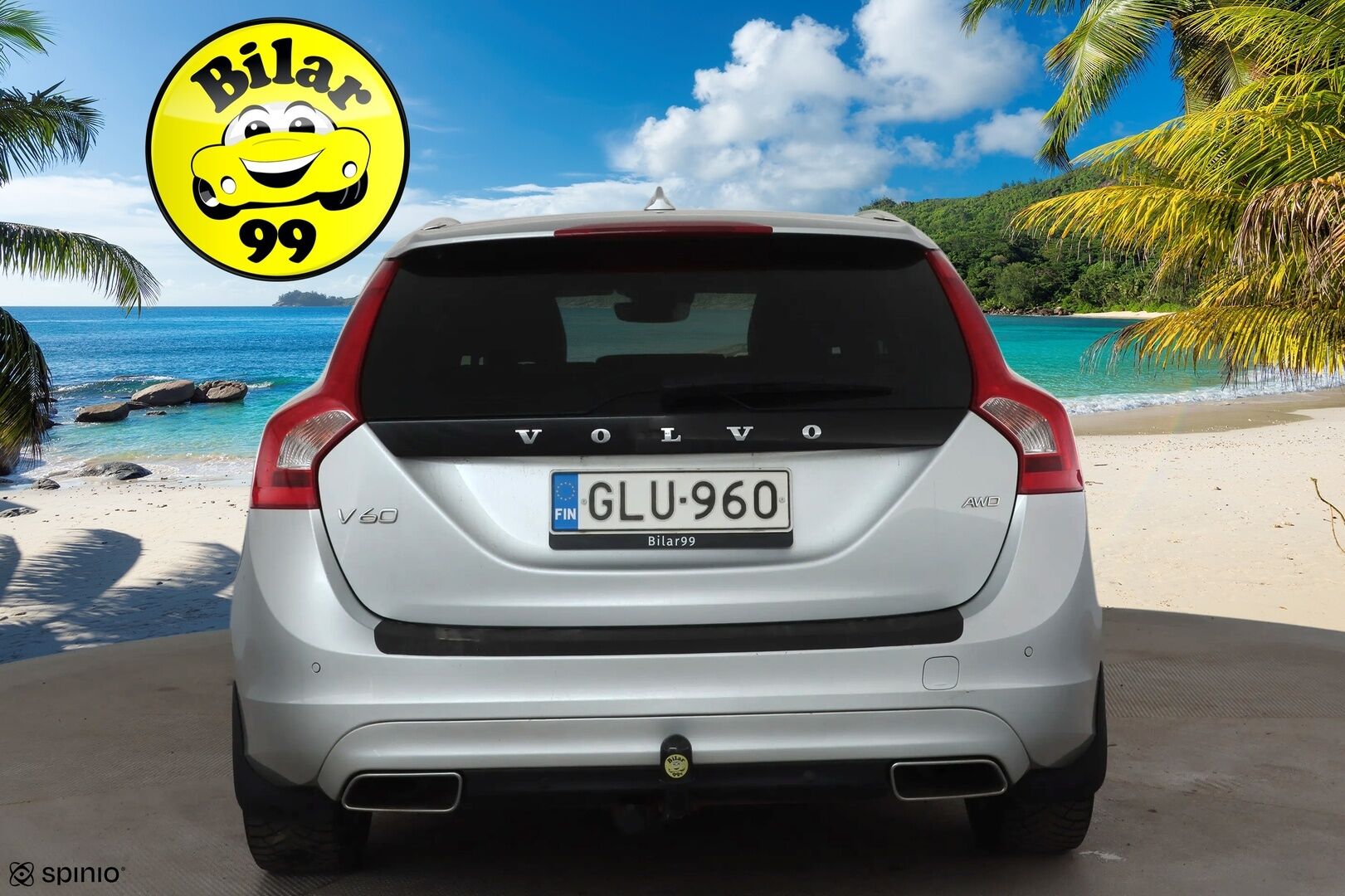 Volvo V60 2016 D4 AWD Business Summum aut * Vakkari / Webasto / Kaarrevalot / Navi / Muistipenkki / Koukku / Nahat / KeylessGo * - Suomi-auto / Kahdet renkaat aluvanteilla