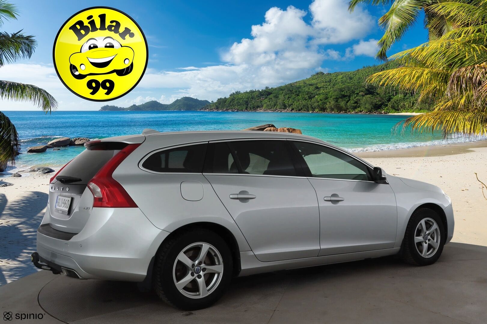 Volvo V60 2016 D4 AWD Business Summum aut * Vakkari / Webasto / Kaarrevalot / Navi / Muistipenkki / Koukku / Nahat / KeylessGo * - Suomi-auto / Kahdet renkaat aluvanteilla