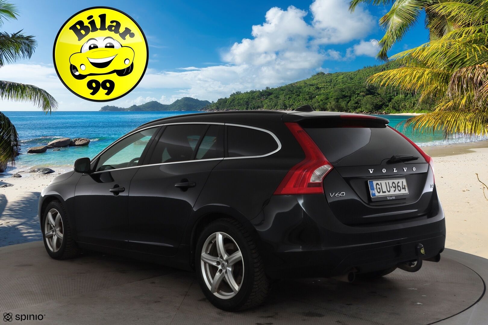 Volvo V60 2016 T4 Business aut * Webasto / Koukku / Xenon / P.tutkat / Muistipenkki / Navi / Vakkari * - Suomi-auto / Kahdet renkaat aluvanteilla 