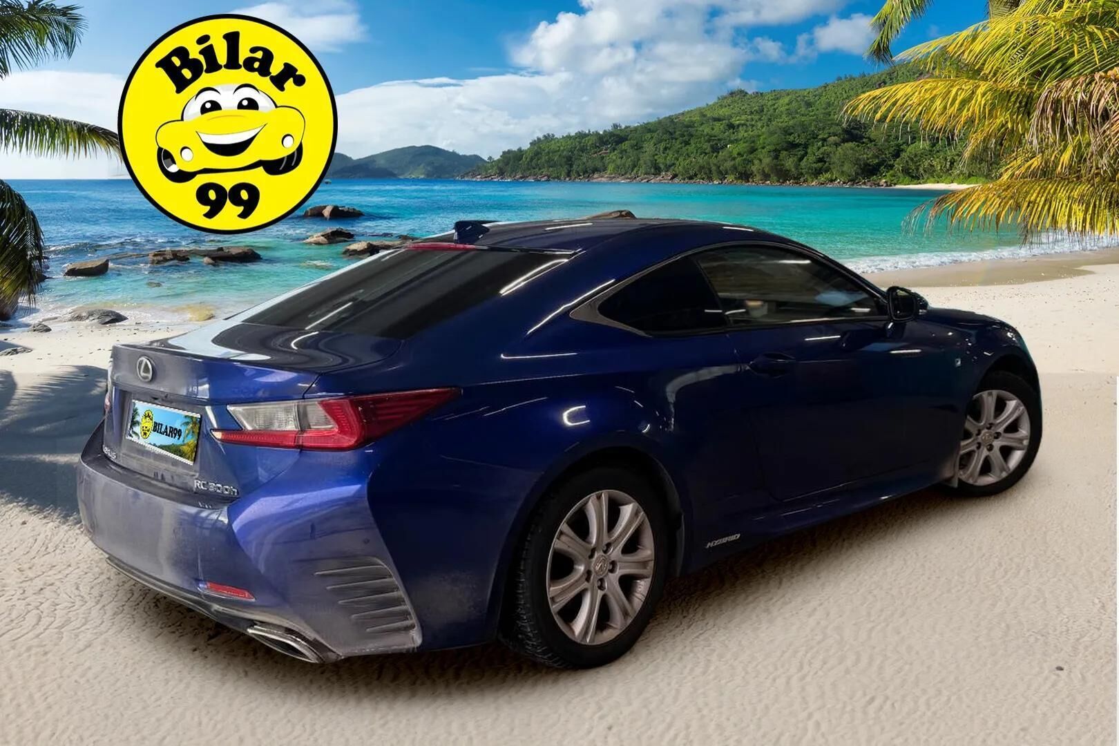 Lexus RC 2016 300h Hybrid A F Sport * ACC / Kamera / Mark Levinson / Muistipenkki / Ilmastoidut istuimet / Nahkasisusta / Ratinlämmitin * - Suomi-auto / Kahdet OEM vanteet / Viimeisin huolto 183tkm