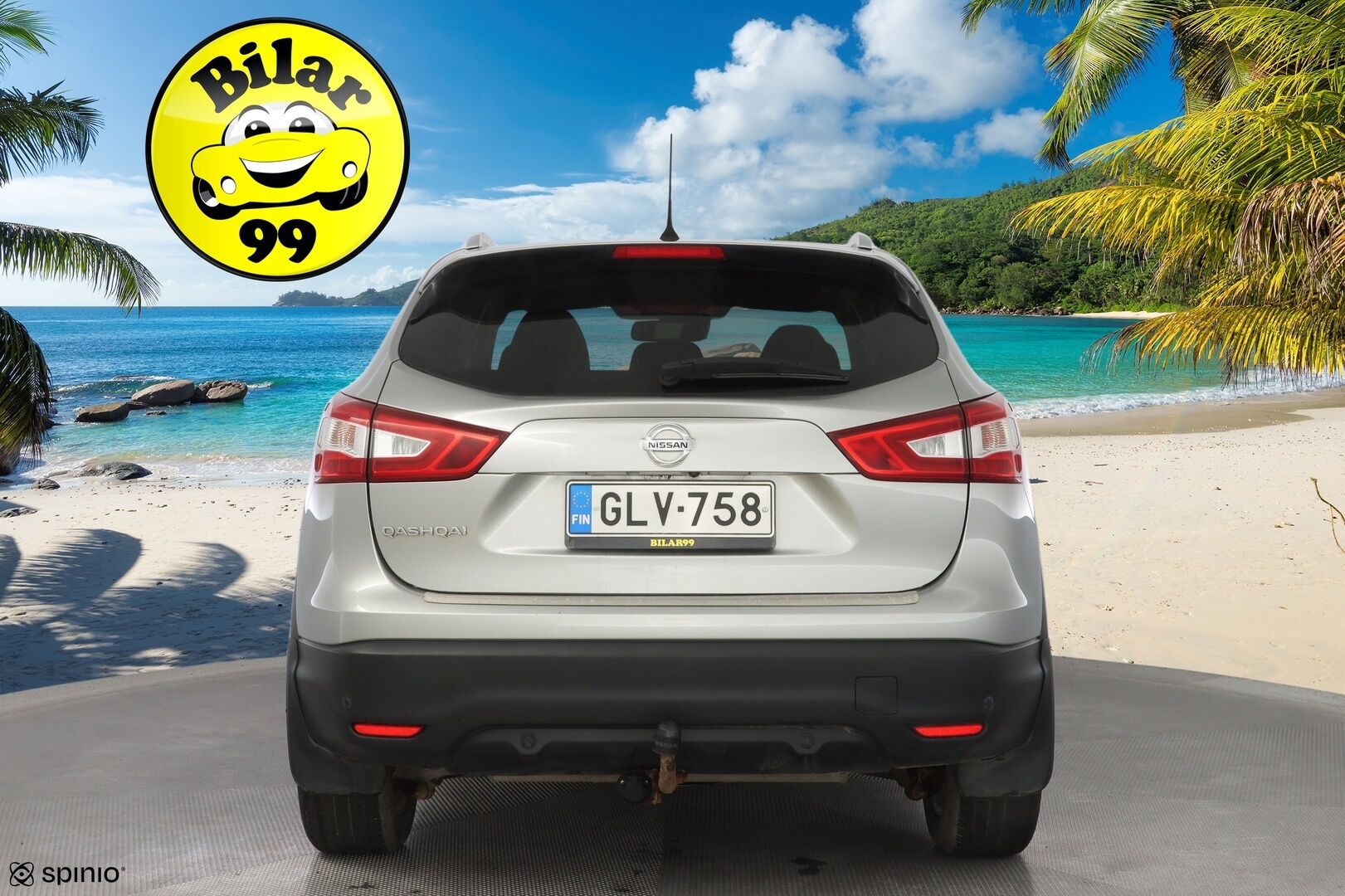 Nissan Qashqai 2016 DIG-T 163 Business 360 2WD 6M/T E6 Leather *360-Kamera / Nahat / Koukku / Lane Assist* - 1-Omisteinen Suomi-auto / Kahdet Nissanin vanteet / Juuri huollettu 