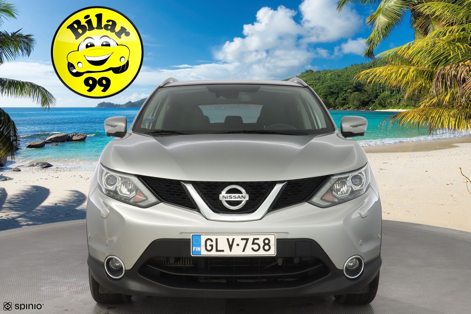 Nissan Qashqai 2016 DIG-T 163 Business 360 2WD 6M/T E6 Leather *360-Kamera / Nahat / Koukku / Lane Assist* - 1-Omisteinen Suomi-auto / Kahdet Nissanin vanteet / Juuri huollettu 
