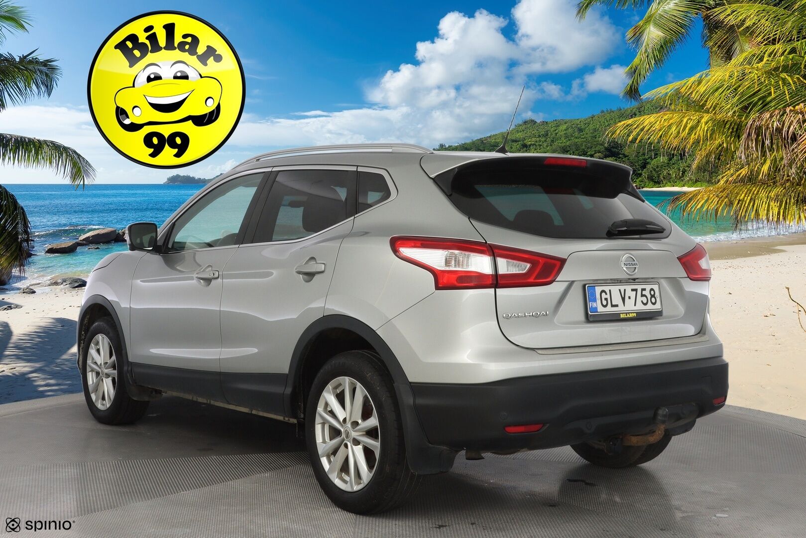 Nissan Qashqai 2016 DIG-T 163 Business 360 2WD 6M/T E6 Leather *360-Kamera / Nahat / Koukku / Lane Assist* - 1-Omisteinen Suomi-auto / Kahdet Nissanin vanteet / Juuri huollettu 