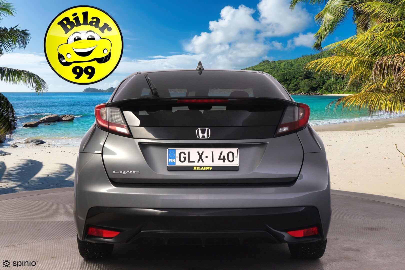 Honda Civic 2015 5D 1,4i Comfort *Suomi-auto / Vakkari / 2x renkaat ja vanteet / Huoltokirja / Bluetooth* - Juuri huollettu / Siistikuntoinen / Tarkka huoltokirja