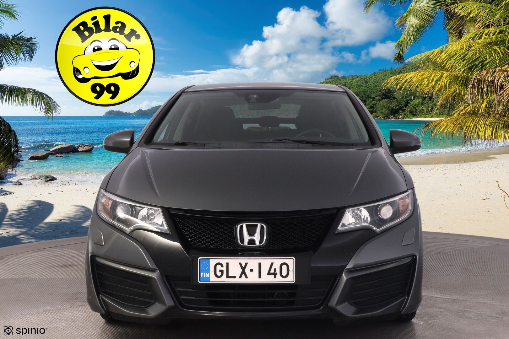 Honda Civic 2015 5D 1,4i Comfort *Suomi-auto / Vakkari / 2x renkaat ja vanteet / Huoltokirja / Bluetooth* - Juuri huollettu / Siistikuntoinen / Tarkka huoltokirja