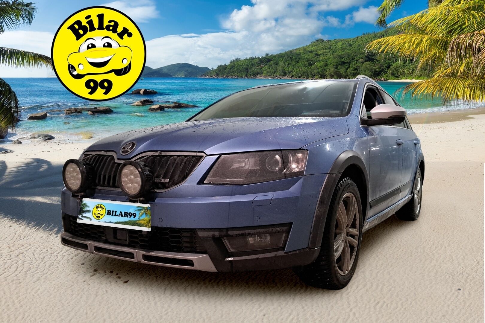 Skoda Octavia 2016 Combi 2,0 TDI 184 4x4 Scout DSG Autom. *Webasto / ACC / Koukku / Kaukovaloautomatiikka / Läm. Tuulilasi* - Huippu renkaat! / Juuri huollettu! - Osta nyt, maksa vasta ensi vuonna