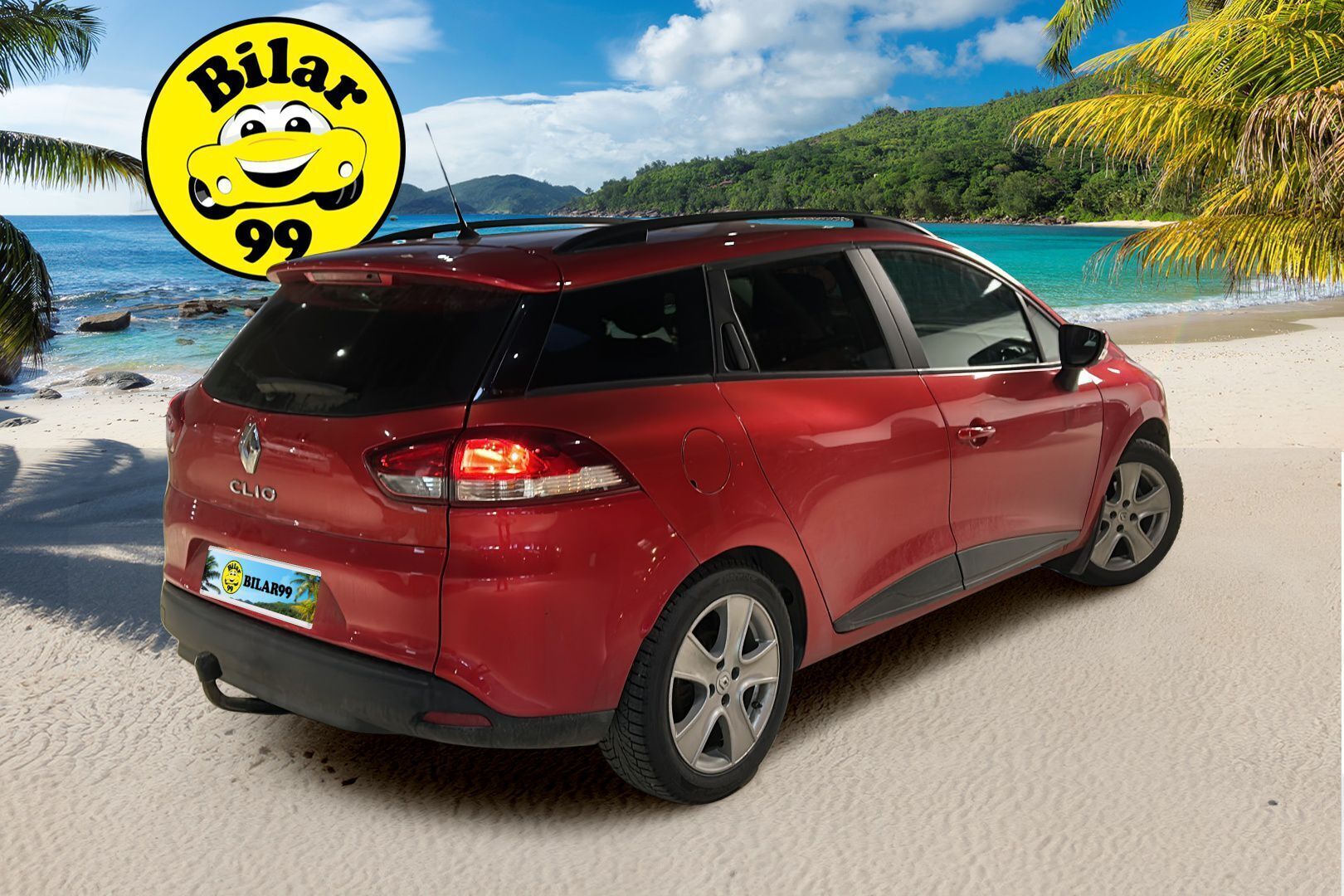 Renault Clio 2016 Sport Tourer TCe 120 S&S EDC-aut Navi Style * Suomiauto / Vetokoukku / Vakkari / Lohko&Sisäpistoke / Navi! - 2x Huippurenkaat / Hyvin huollettu! - HULLUT AVAJAISHULINAT KORKOTARJOUS 3,29 %