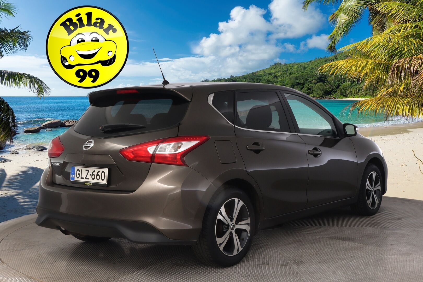 Nissan Pulsar 2016 DIG-T 115 Business 360 6M/T E6 *Suomi-Auto / 360-kamera / Vakkari / Navi / Sadetunnistin* - *Juuri saapunut tyylikäs Nissan Pulsar! / Lohko+pistoke / Kessy / 2XRenkaat / Siisti*