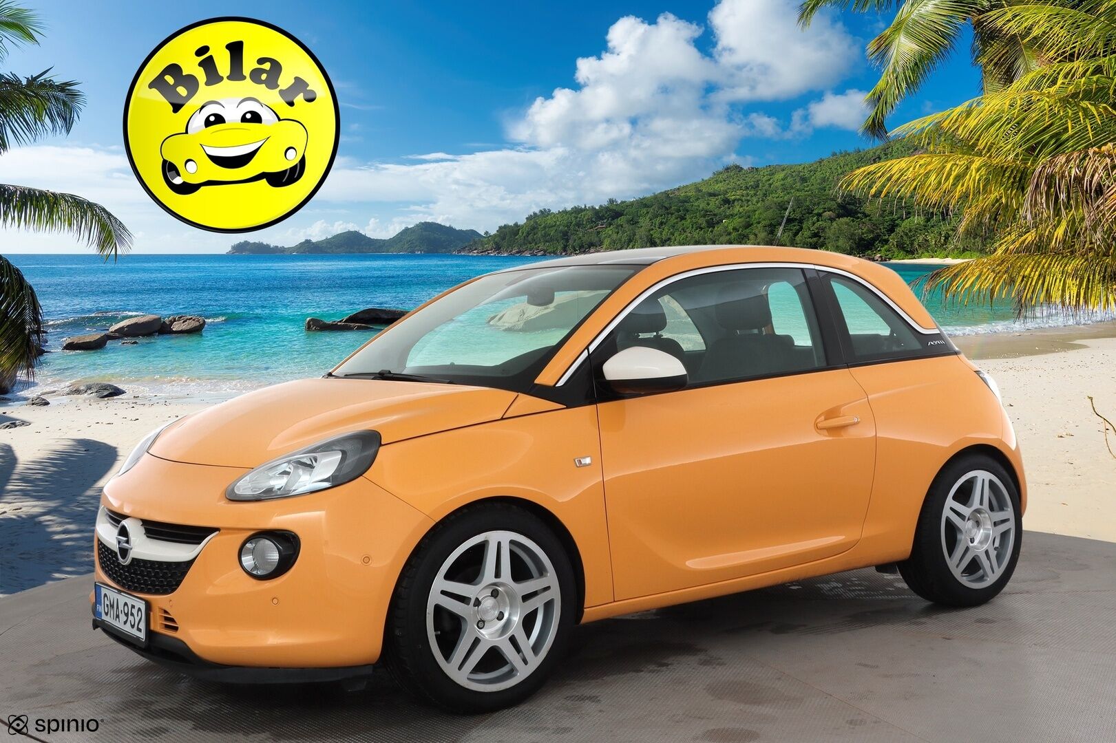 Opel Adam 2016 3-ov Glam 1,0T ecoFLEX Start/Stop 66kW MT6 - | Lasikatto | Nahkaverhoilu | Infinity | P.Tutkat | Vakkari | Bluetooth | Lohko&Sisätilanlämmitin | Ratinlämmitys | Suomi-auto | Huoltokirja | Kahdet renkaat |