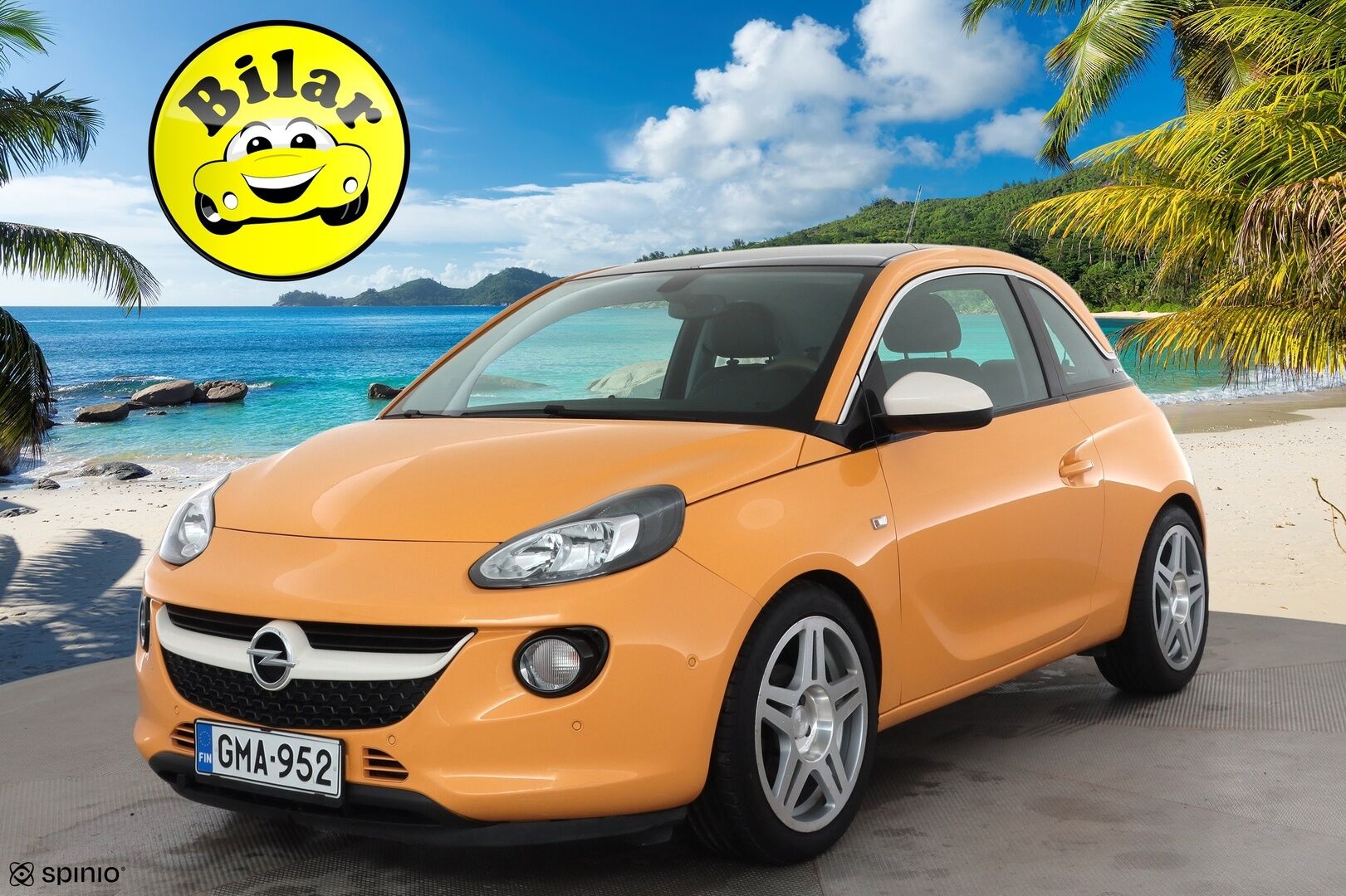 Opel Adam 2016 3-ov Glam 1,0T ecoFLEX Start/Stop 66kW MT6 - | Lasikatto | Nahkaverhoilu | Infinity | P.Tutkat | Vakkari | Bluetooth | Lohko&Sisätilanlämmitin | Ratinlämmitys | Suomi-auto | Huoltokirja | Kahdet renkaat |