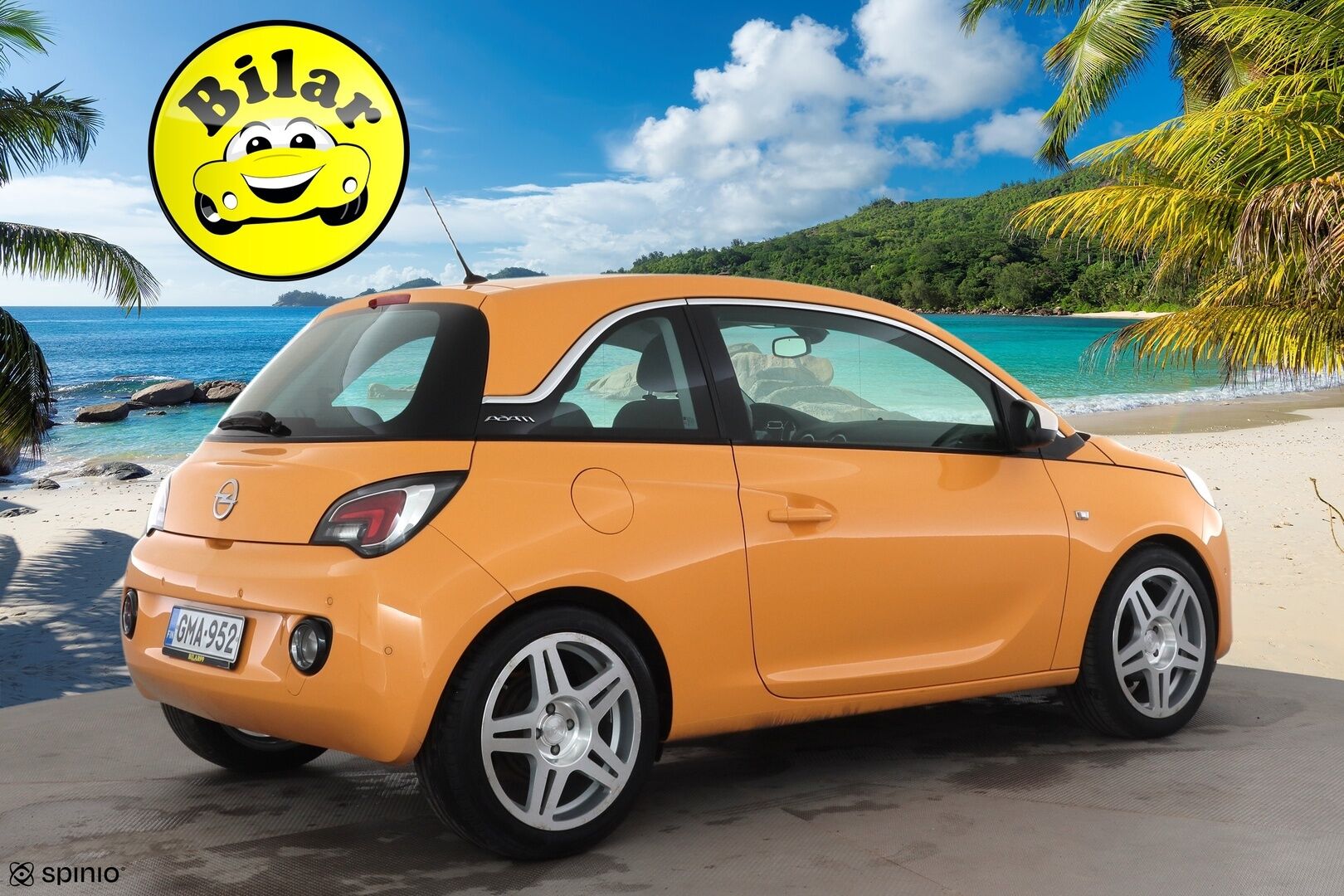 Opel Adam 2016 3-ov Glam 1,0T ecoFLEX Start/Stop 66kW MT6 - | Lasikatto | Nahkaverhoilu | Infinity | P.Tutkat | Vakkari | Bluetooth | Lohko&Sisätilanlämmitin | Ratinlämmitys | Suomi-auto | Huoltokirja | Kahdet renkaat |