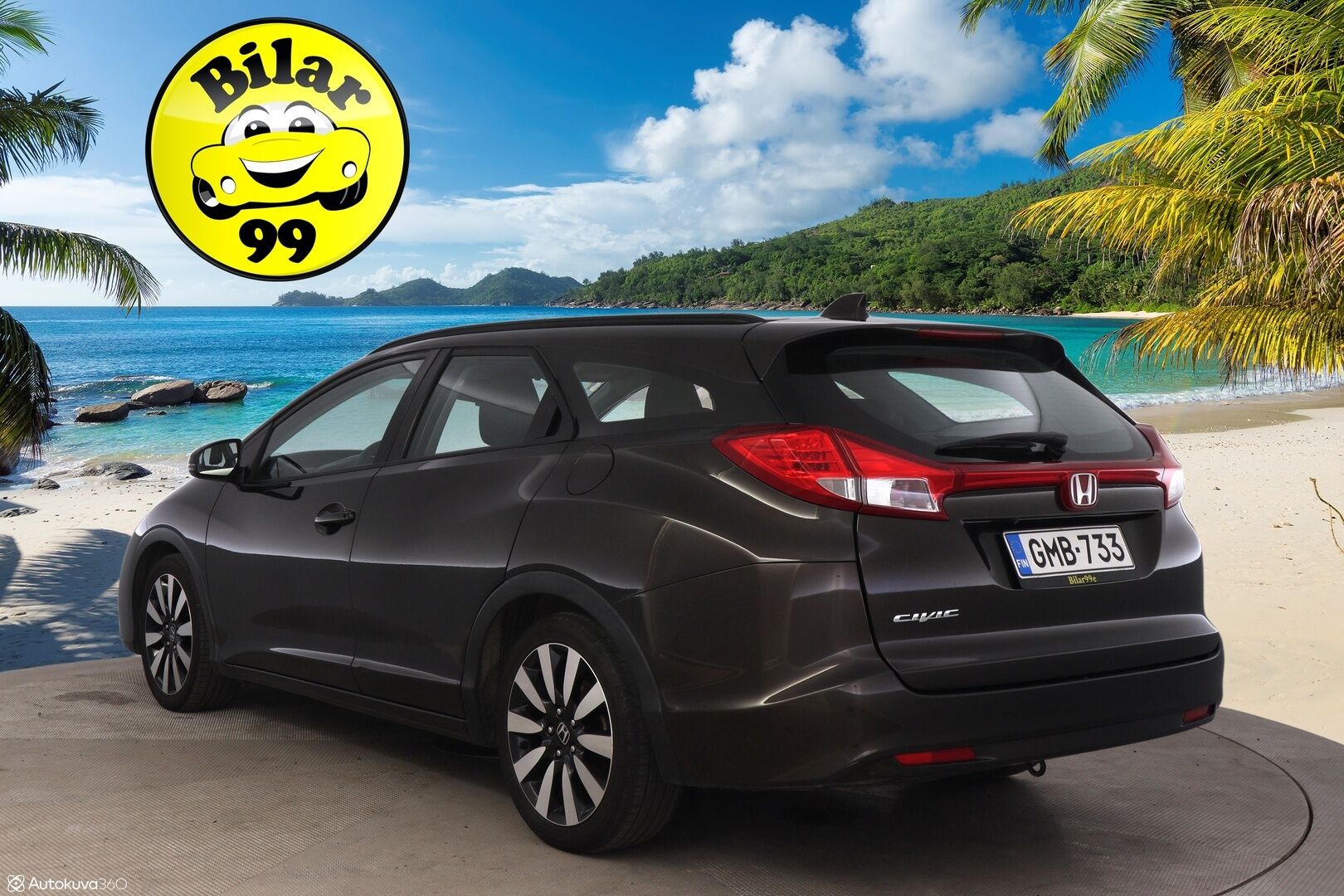 Honda Civic 2016 Tourer 1,8i Joy Edition *1-Om. Suomi-auto / Peruutuskamera / Vakkari / 2x Renkaat* - Upea farmari Civic yhdeltä omistajalta! / Täydellinen huoltohistoria