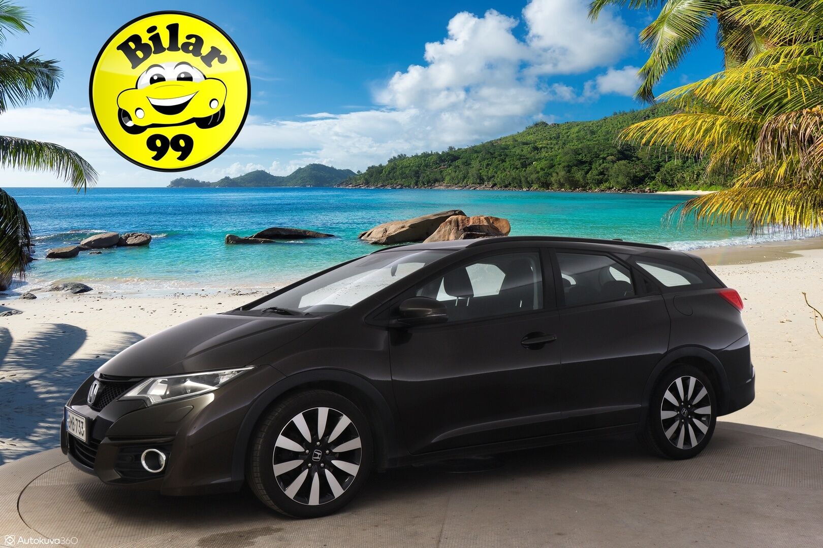 Honda Civic 2016 Tourer 1,8i Joy Edition *1-Om. Suomi-auto / Peruutuskamera / Vakkari / 2x Renkaat* - Upea farmari Civic yhdeltä omistajalta! / Täydellinen huoltohistoria