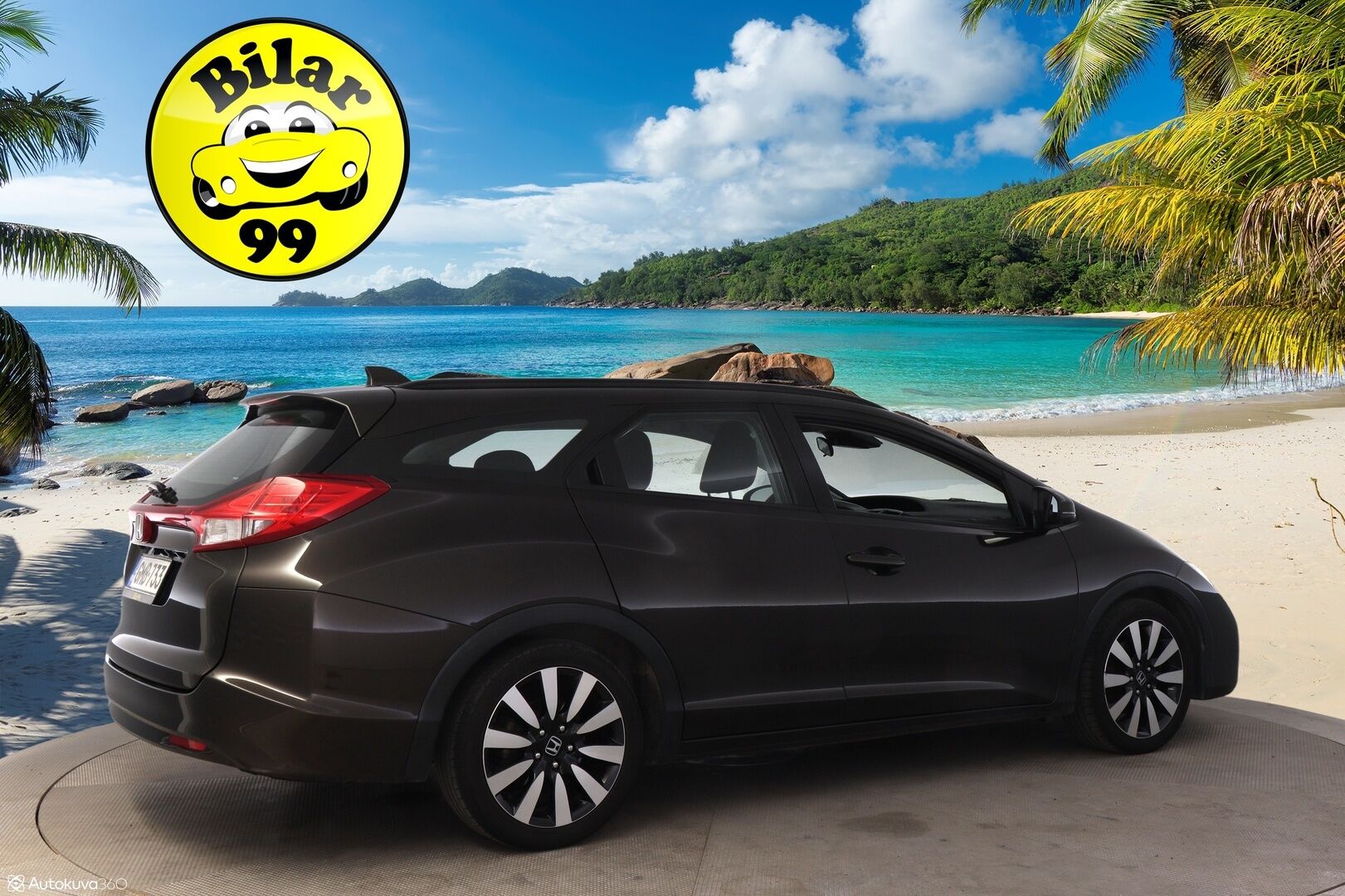 Honda Civic 2016 Tourer 1,8i Joy Edition *1-Om. Suomi-auto / Peruutuskamera / Vakkari / 2x Renkaat* - Upea farmari Civic yhdeltä omistajalta! / Täydellinen huoltohistoria