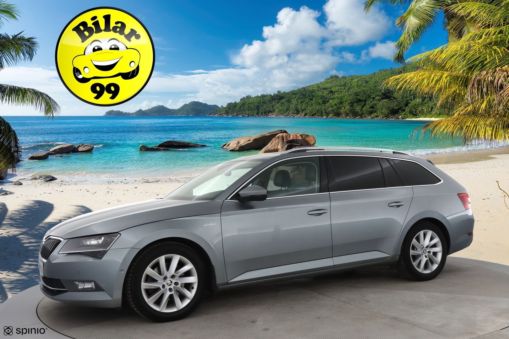 Skoda Superb 2016 Combi 2,0 TDI 190 4x4 L&K DSG Autom. * Webasto / ACC / Panorama / Canton / Ilmastoidut Muistinahat / Koukku / P-kamera * - 2-om. Suomi-auto / 2x Aluvanteet / Huippurenkaat / Upea yksilö! - HULLUT AVAJAISHULINAT KORKOTARJOUS 3,29 %