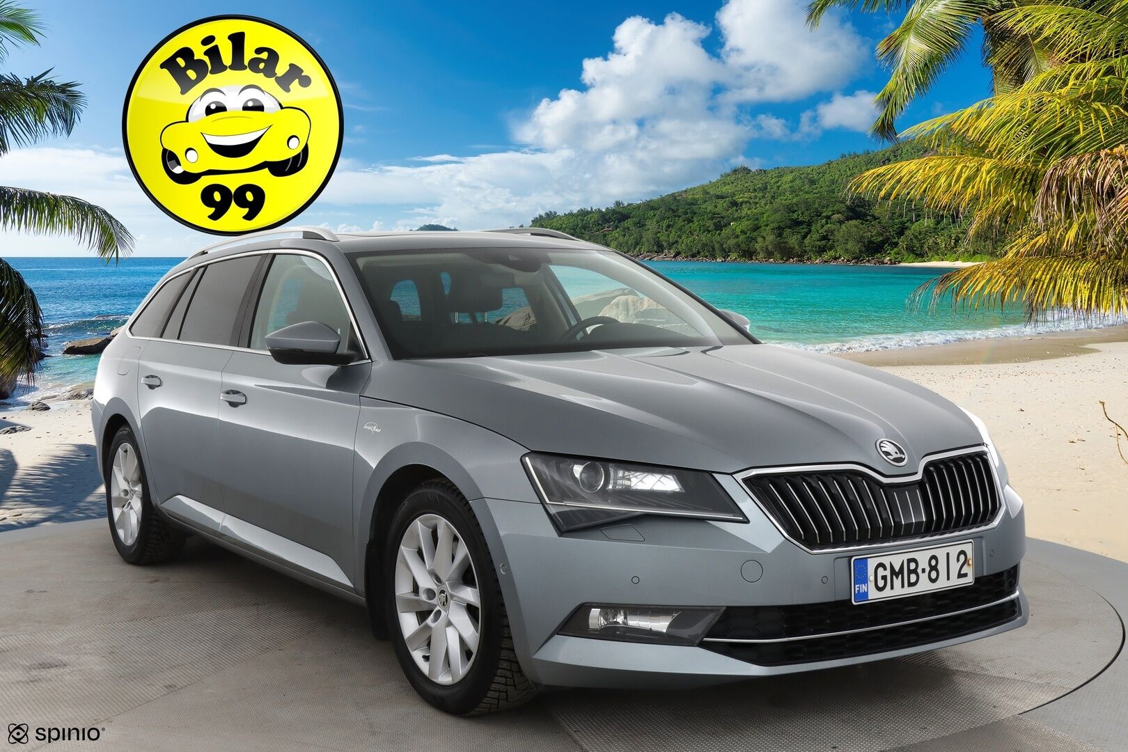 Skoda Superb 2016 Combi 2,0 TDI 190 4x4 L&K DSG Autom. * Webasto / ACC / Panorama / Canton / Ilmastoidut Muistinahat / Koukku / P-kamera * - 2-om. Suomi-auto / 2x Aluvanteet / Huippurenkaat / Upea yksilö! - HULLUT AVAJAISHULINAT KORKOTARJOUS 3,29 %