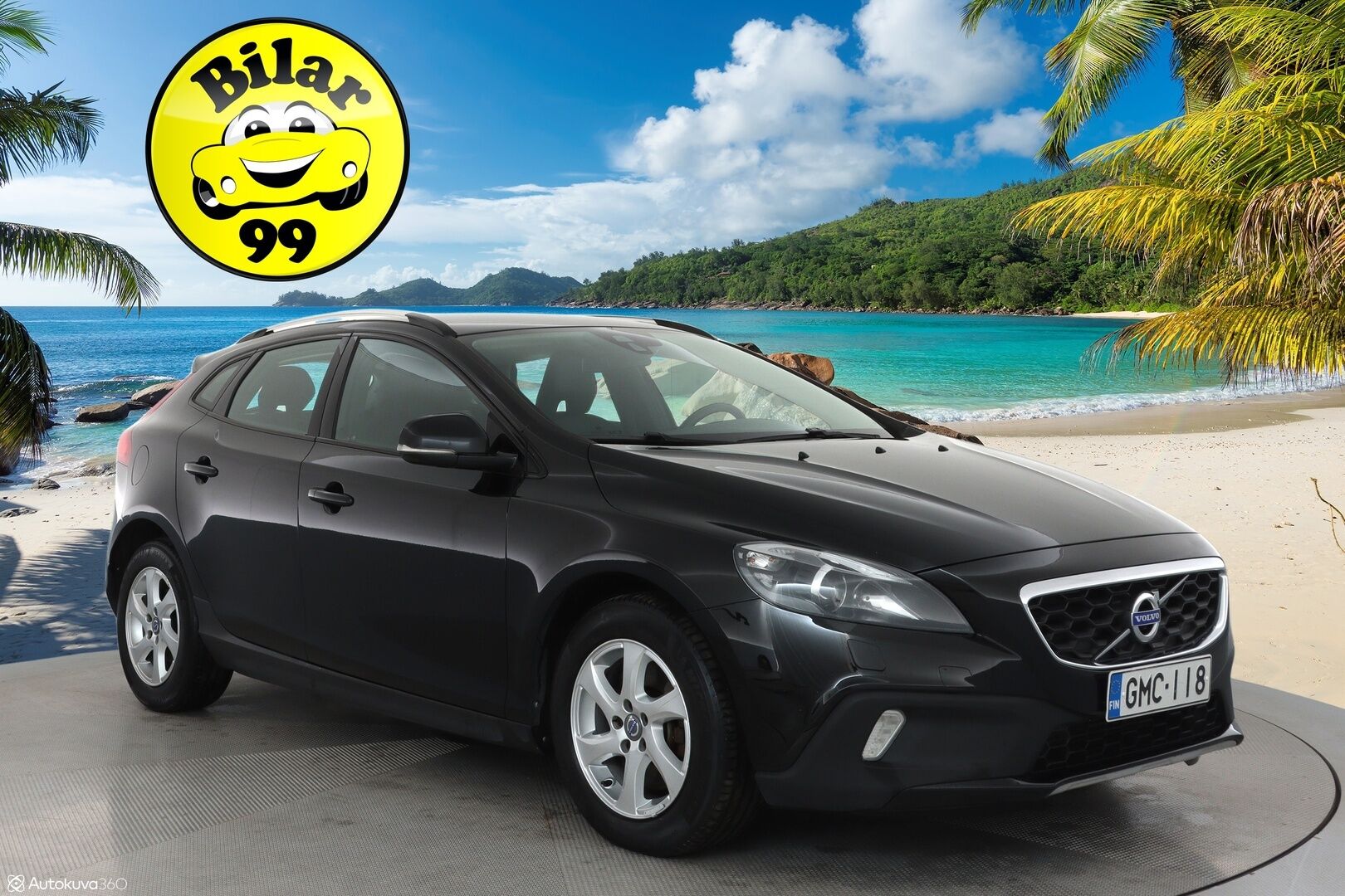 Volvo V40 Cross Country 2016 T3 Business aut ** Webasto / XENON-valot / Navi / P.Tutka / Nahkaverhoilu ** - Suomi-auto / Kahdet Renkaat