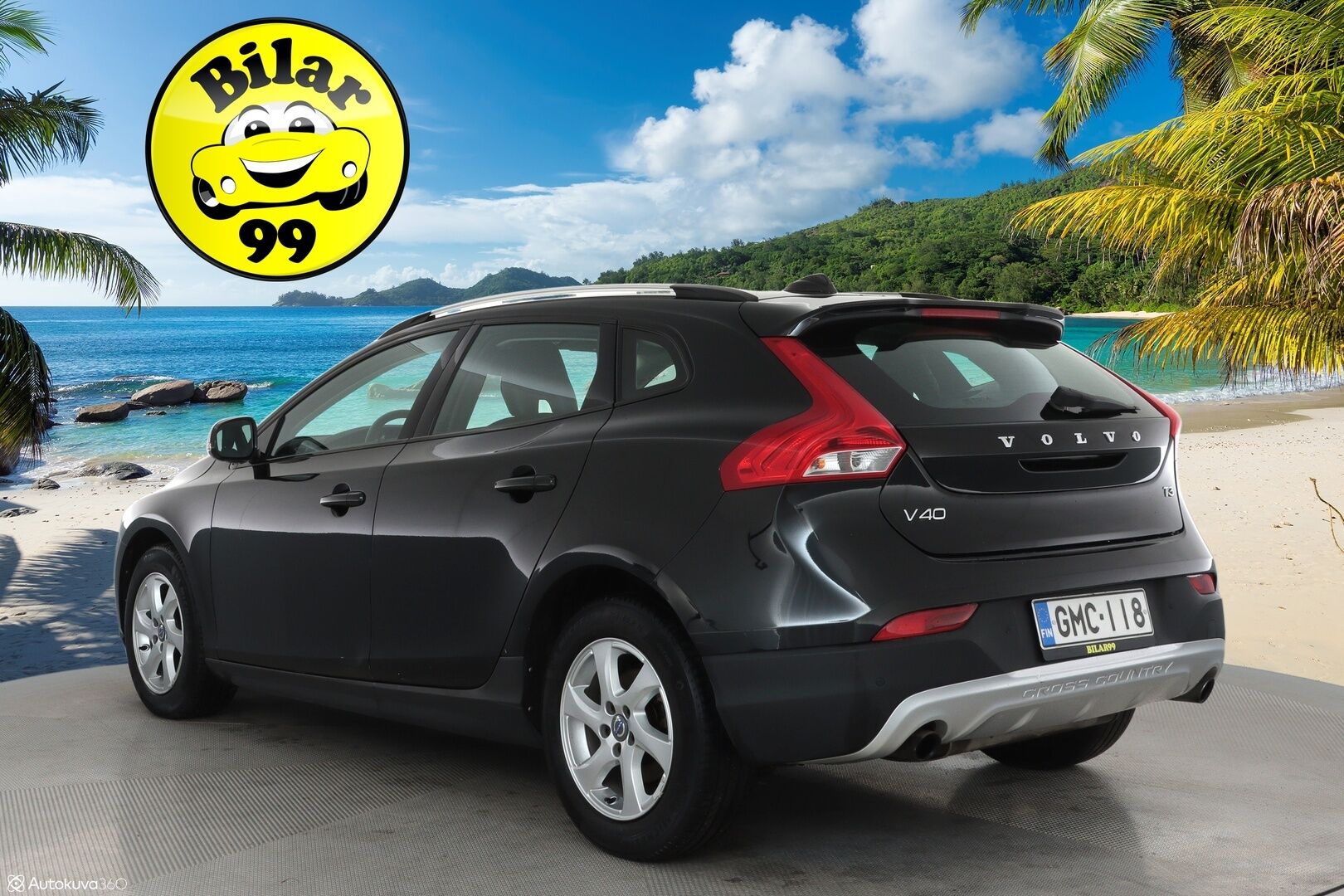 Volvo V40 Cross Country 2016 T3 Business aut ** Webasto / XENON-valot / Navi / P.Tutka / Nahkaverhoilu ** - Suomi-auto / Kahdet Renkaat