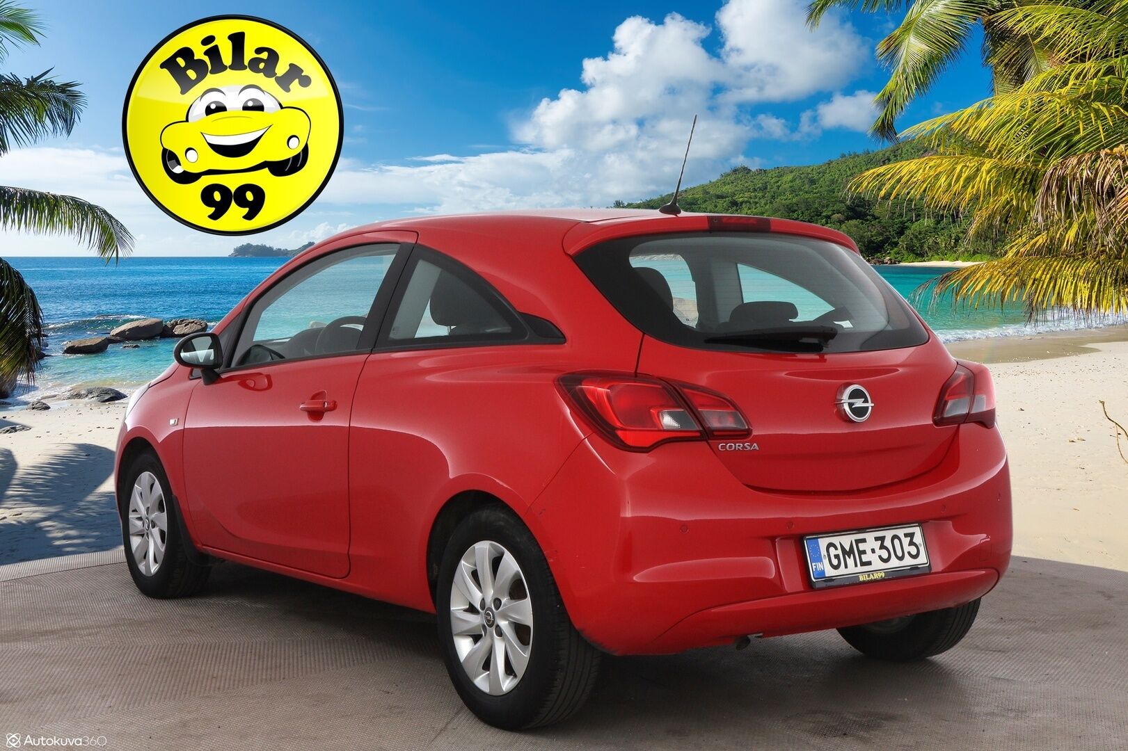 Opel Corsa 2016 3-ov Enjoy 1,4 ecoFLEX S/S 66kW ECT5 - MYYDÄÄN HUUTOKAUPAT.COM!