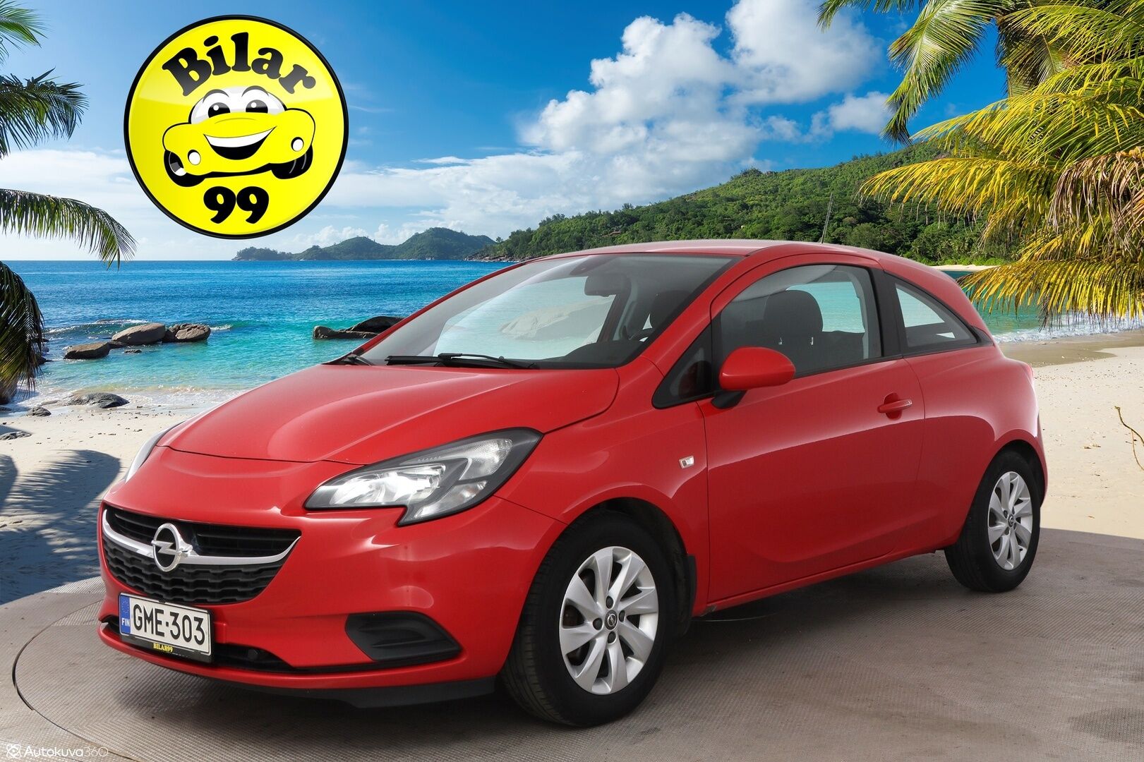 Opel Corsa 2016 3-ov Enjoy 1,4 ecoFLEX S/S 66kW ECT5 - MYYDÄÄN HUUTOKAUPAT.COM!