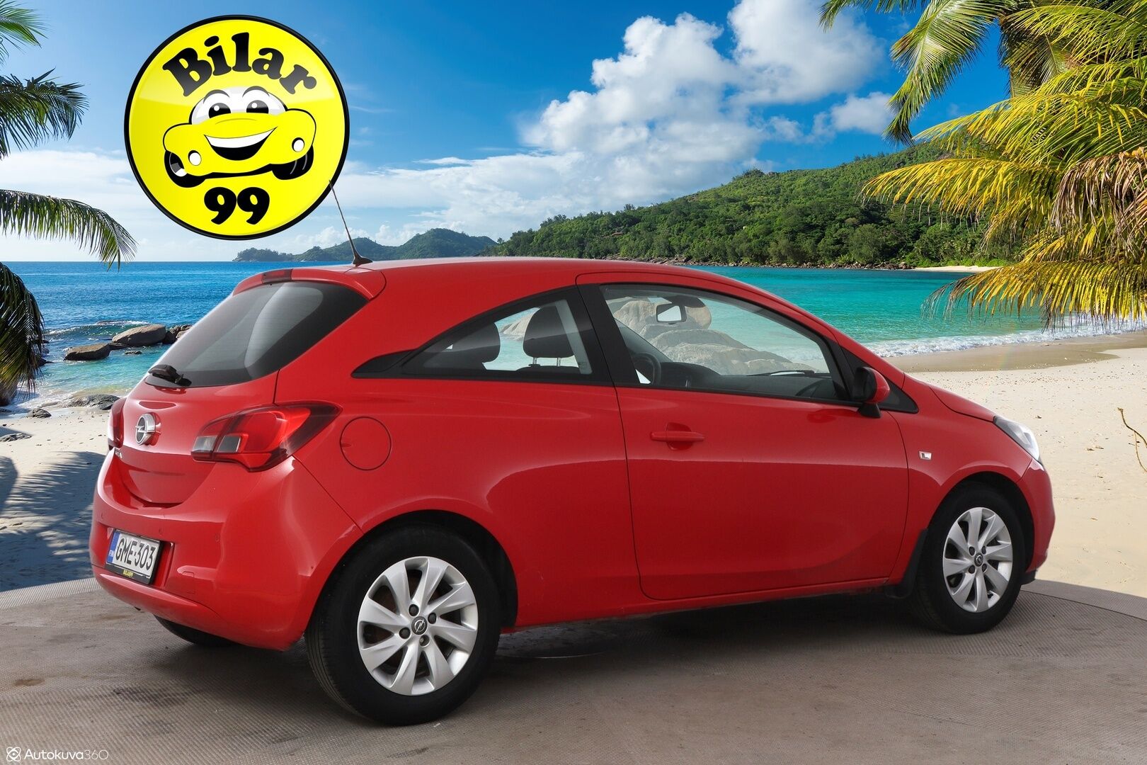 Opel Corsa 2016 3-ov Enjoy 1,4 ecoFLEX S/S 66kW ECT5 - MYYDÄÄN HUUTOKAUPAT.COM!