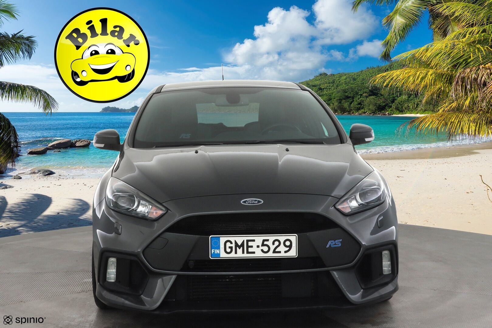 Ford Focus 2016 2,3 EcoBoost 350 hv start/stop M6 RS 5-ovinen - | Vakkari | P.Kamera | Sport-putkisto | Urheilu alusta | Sporttipenkit | Navi | Bi-Xenon | Lohko | Autom.ilmastointi | Suomi-auto | Kahdet renkaat aluvanteilla |