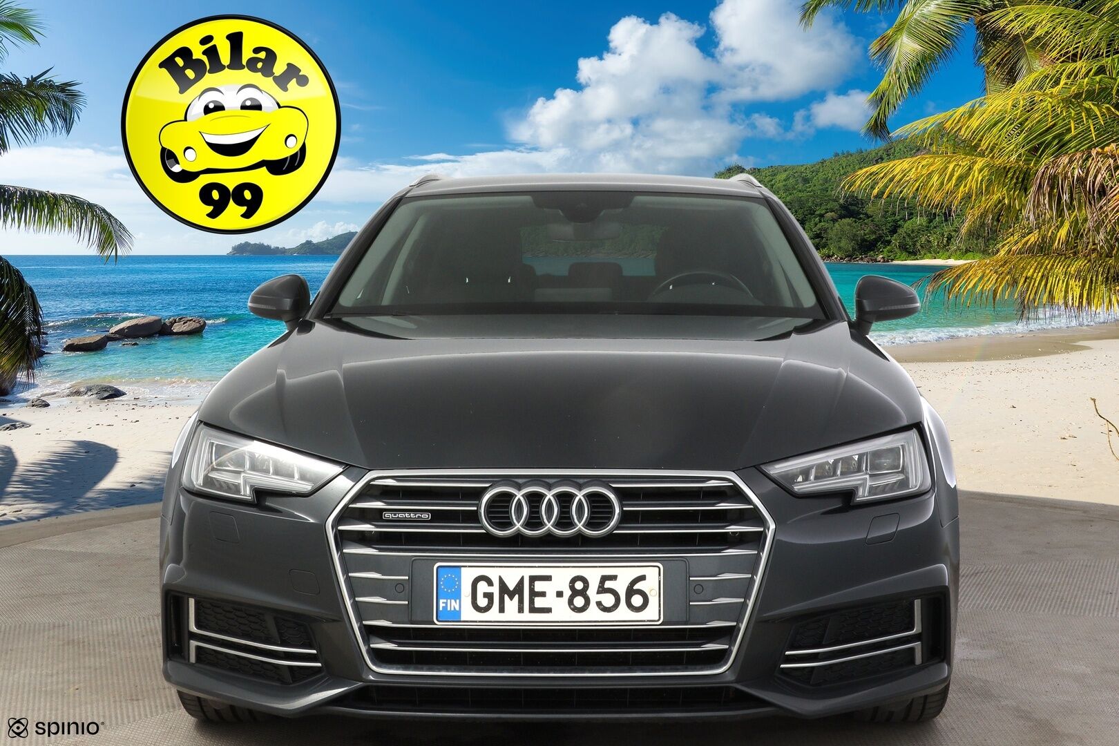 Audi A4 2016 Avant Business Sport 2,0 TDI 140 kW quattro * S-Line ulko / Webasto / Digimittaristo / Matrix LED / B&O / Vetokoukku * - * Jakohihna vaihdettu 5/2025 112tkm / Siistikuntoinen, hyvin varusteltu Suomiauto! *