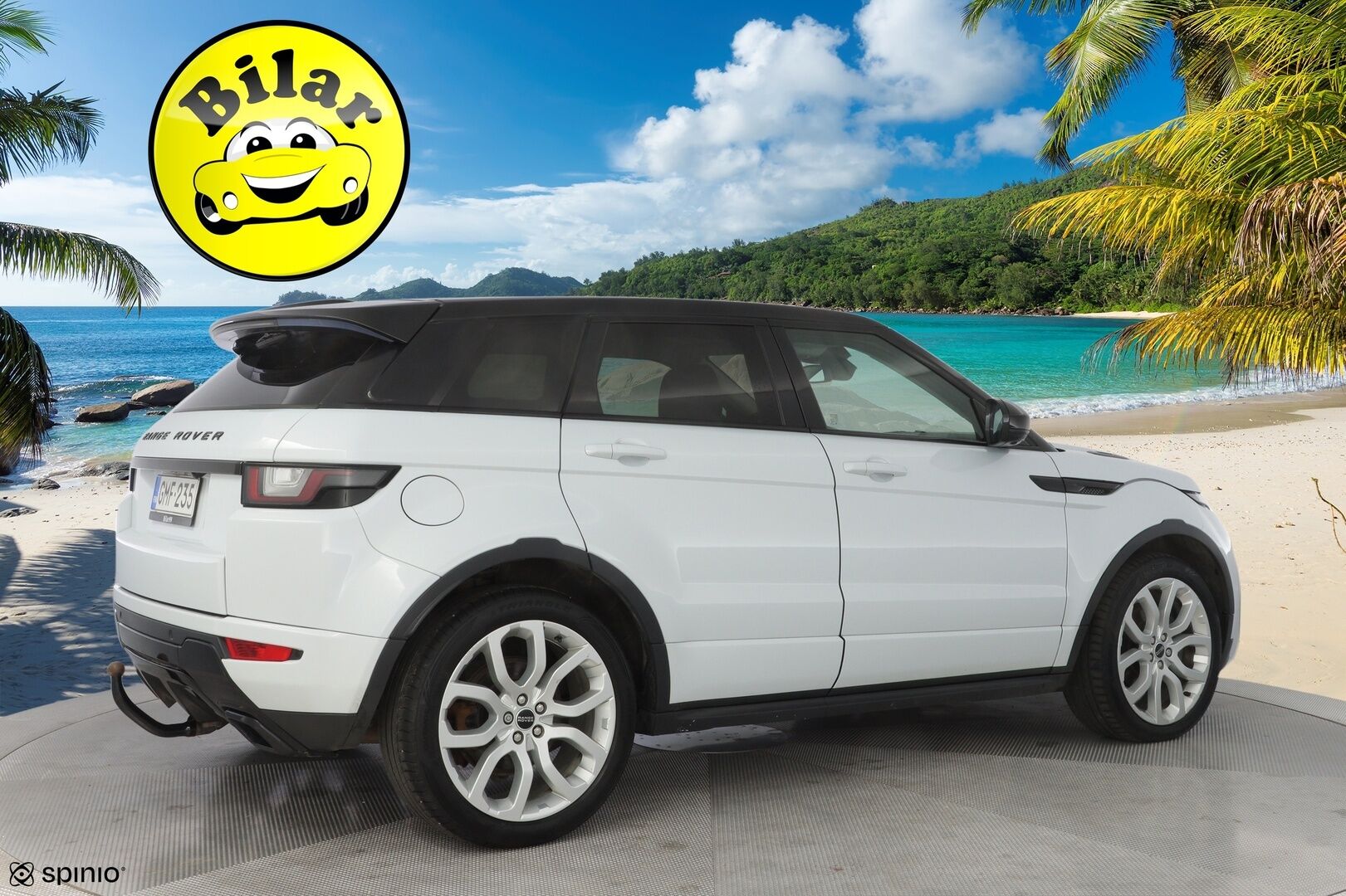 Land Rover Range Rover Evoque 2016 2,0 TD4 180 Aut HSE Dynamic - 360-kamera | Meridian | Lasikatto | Muistipenkit | Koukku | Nahkasisusta | Suomi-auto | Kahdet renkaat aluvantein | Juuri huollettu ja katsastettu