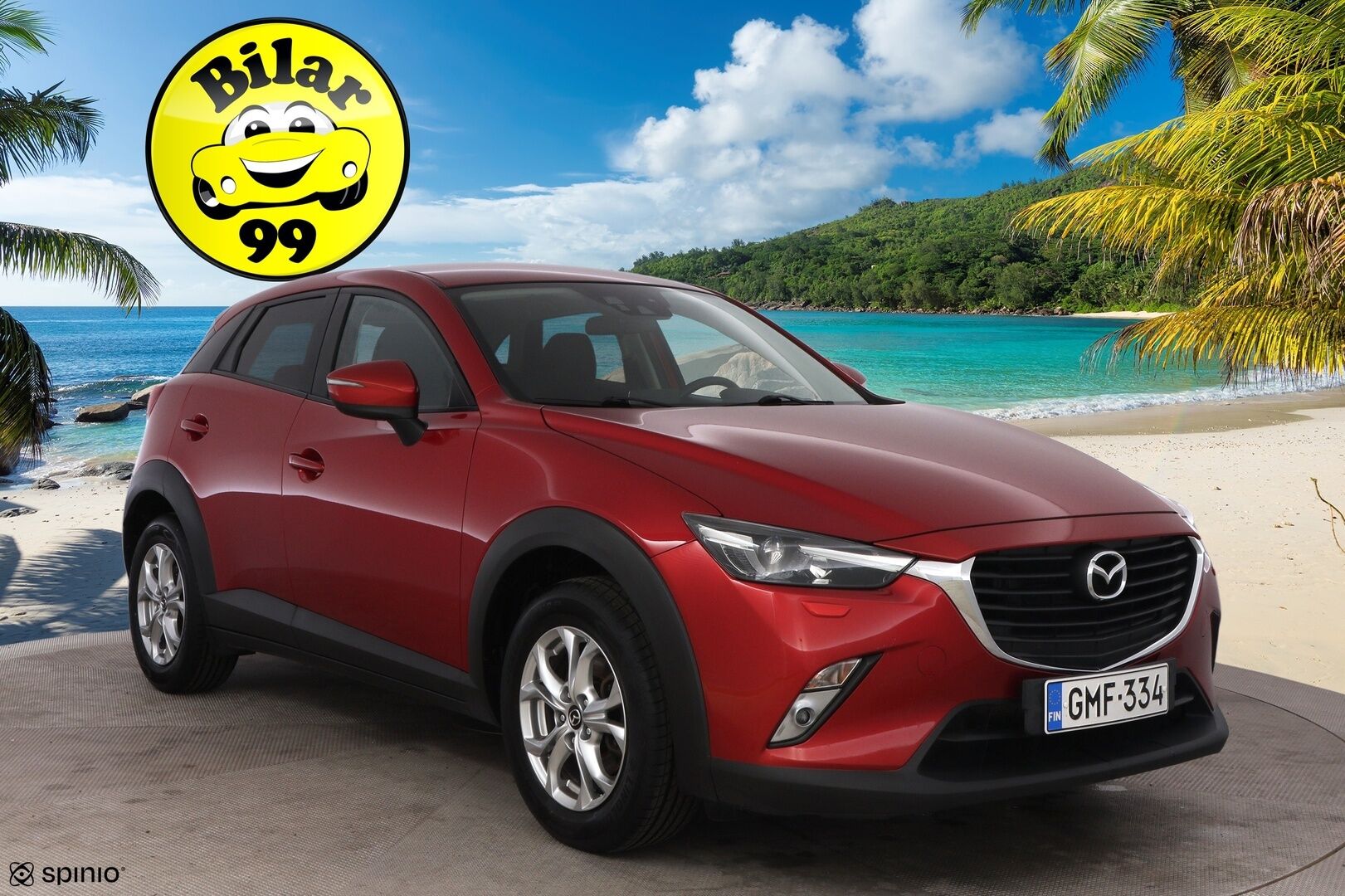 Mazda CX-3 2016 2,0 (120) SKYACTIV-G Premium Plus 6MT EA3 - Suomiauto / Peruutuskamera / Lohkolämmitin / Vakkari / KeyLess / LED / Juuri tullut Tampereelle!