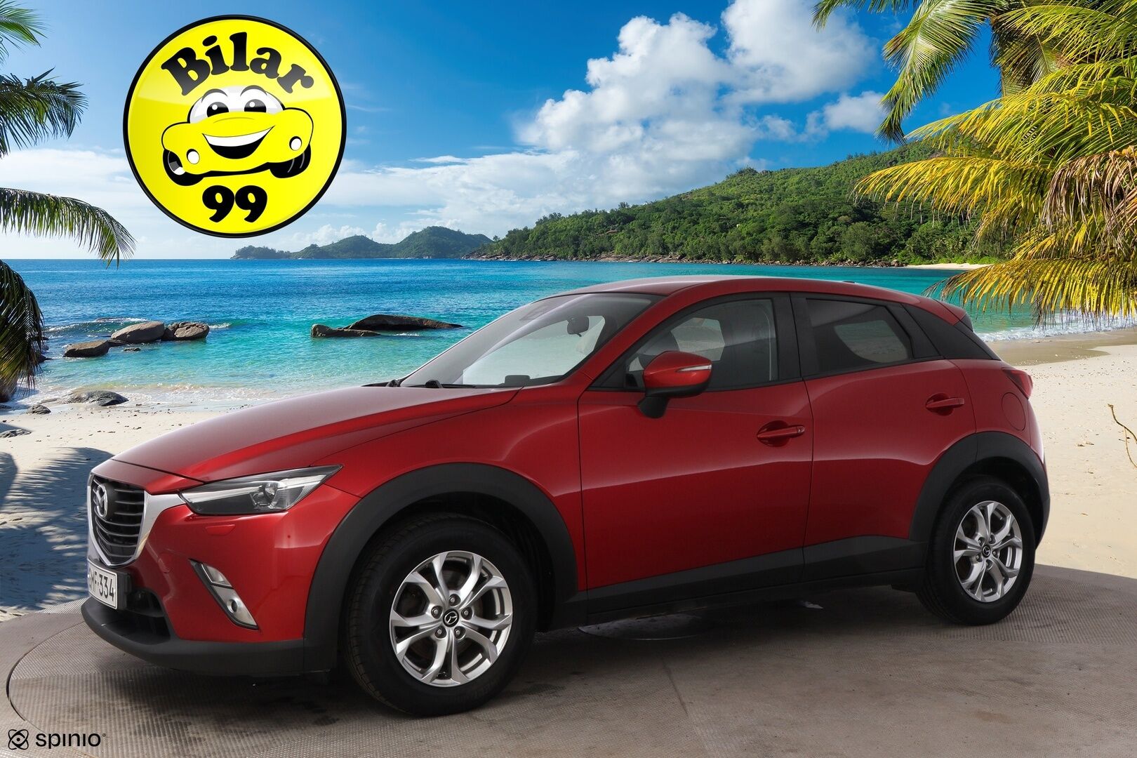 Mazda CX-3 2016 2,0 (120) SKYACTIV-G Premium Plus 6MT EA3 - Suomiauto / Peruutuskamera / Lohkolämmitin / Vakkari / KeyLess / LED / Juuri tullut Tampereelle!