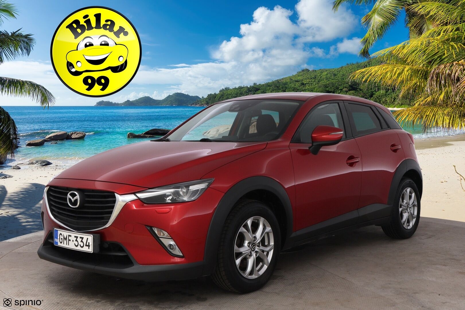Mazda CX-3 2016 2,0 (120) SKYACTIV-G Premium Plus 6MT EA3 - Suomiauto / Peruutuskamera / Lohkolämmitin / Vakkari / KeyLess / LED / Juuri tullut Tampereelle!