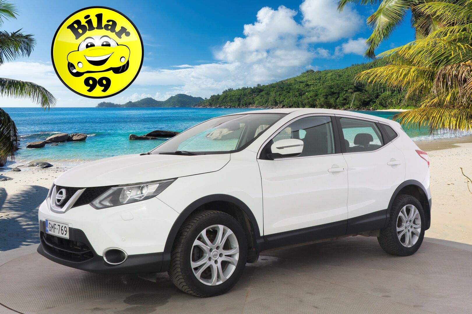 Nissan Qashqai 2016 DIG-T 115 Acenta 2WD Xtronic E6 Safety Pack Connect YritysOutlet - Myydään vain yrityksille - Juuri katsastettu / Lohko / Kahdet renkaat vanteilla / P-kamera /Suomi-auto /Isofix / Bluetooth / Tutkat edessä ja takana
