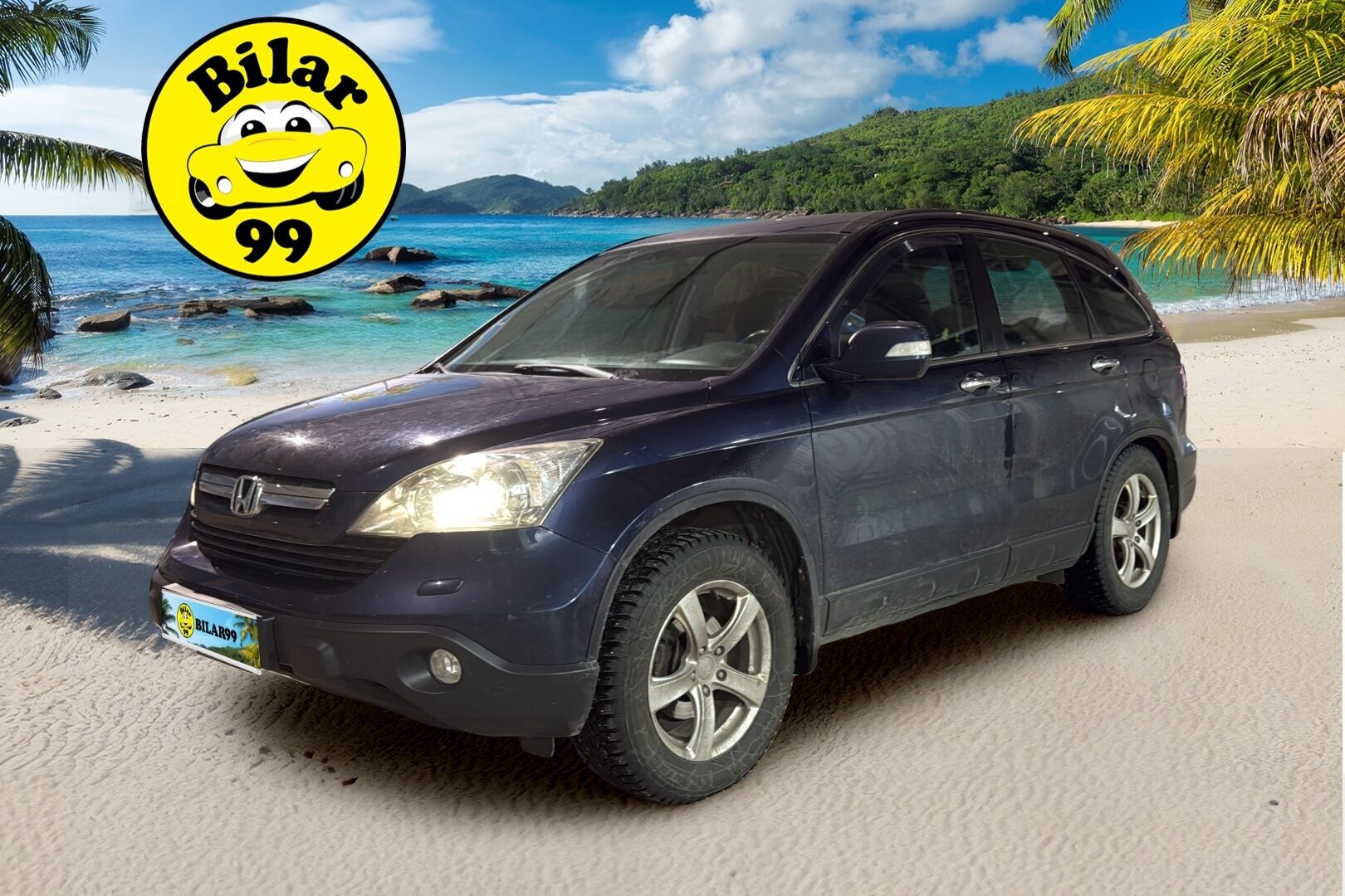 Honda CR-V 2009 2.2 i-CTDi 4WD - *Lohkolämmitin / Vetokoukku / Vakionopeudensäädin* - *Timanttinen huoltohistoria! / Uudenveroiset nastat!!* 