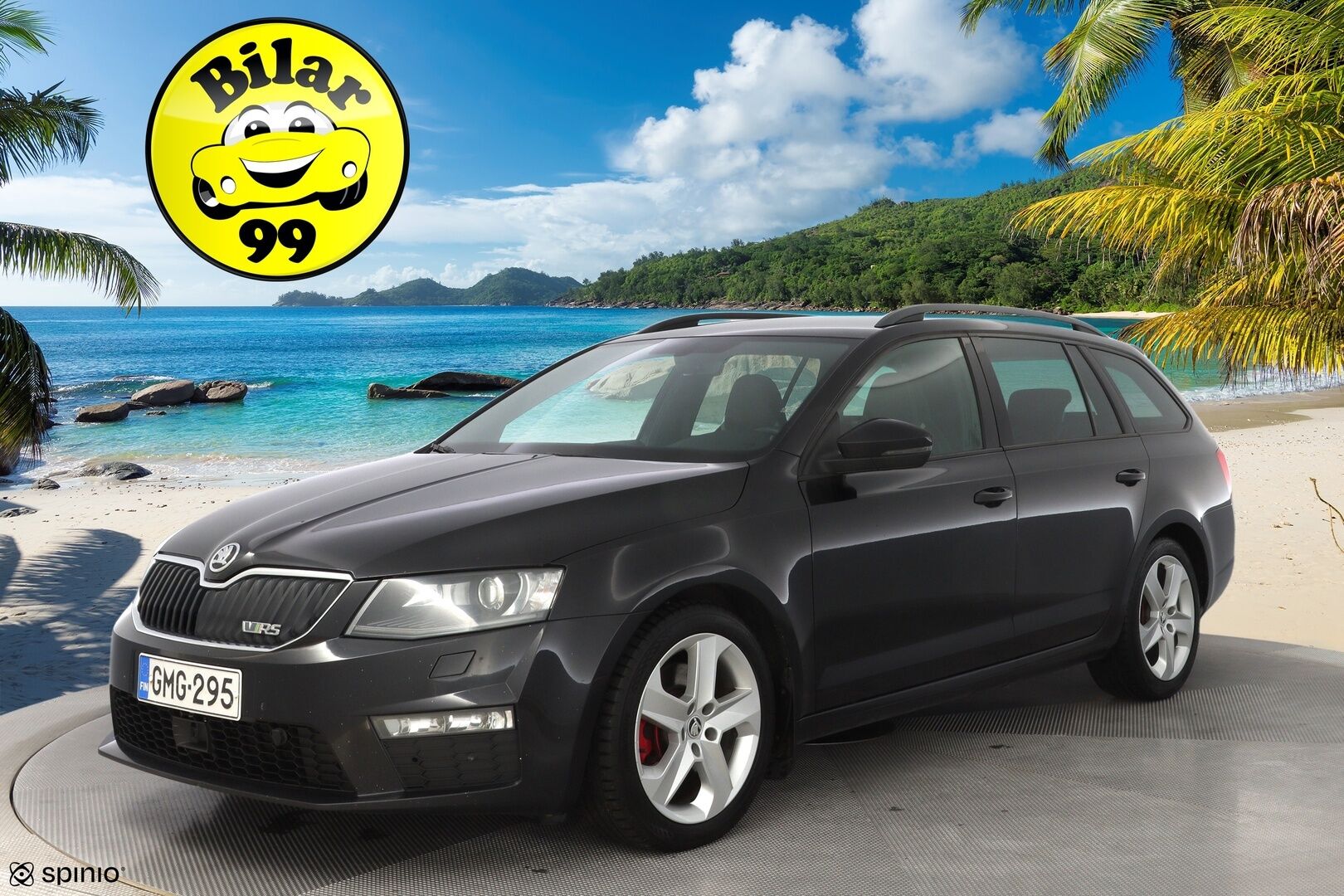 Skoda Octavia 2017 Combi 2,0 TDI 184 RS DSG Autom. * ACC / Webasto / Tutkat / Koukku / Sporttipenkit * -  Suomi-auto / Kahdet Skodan vanteet / Myydään juuri huollettuna