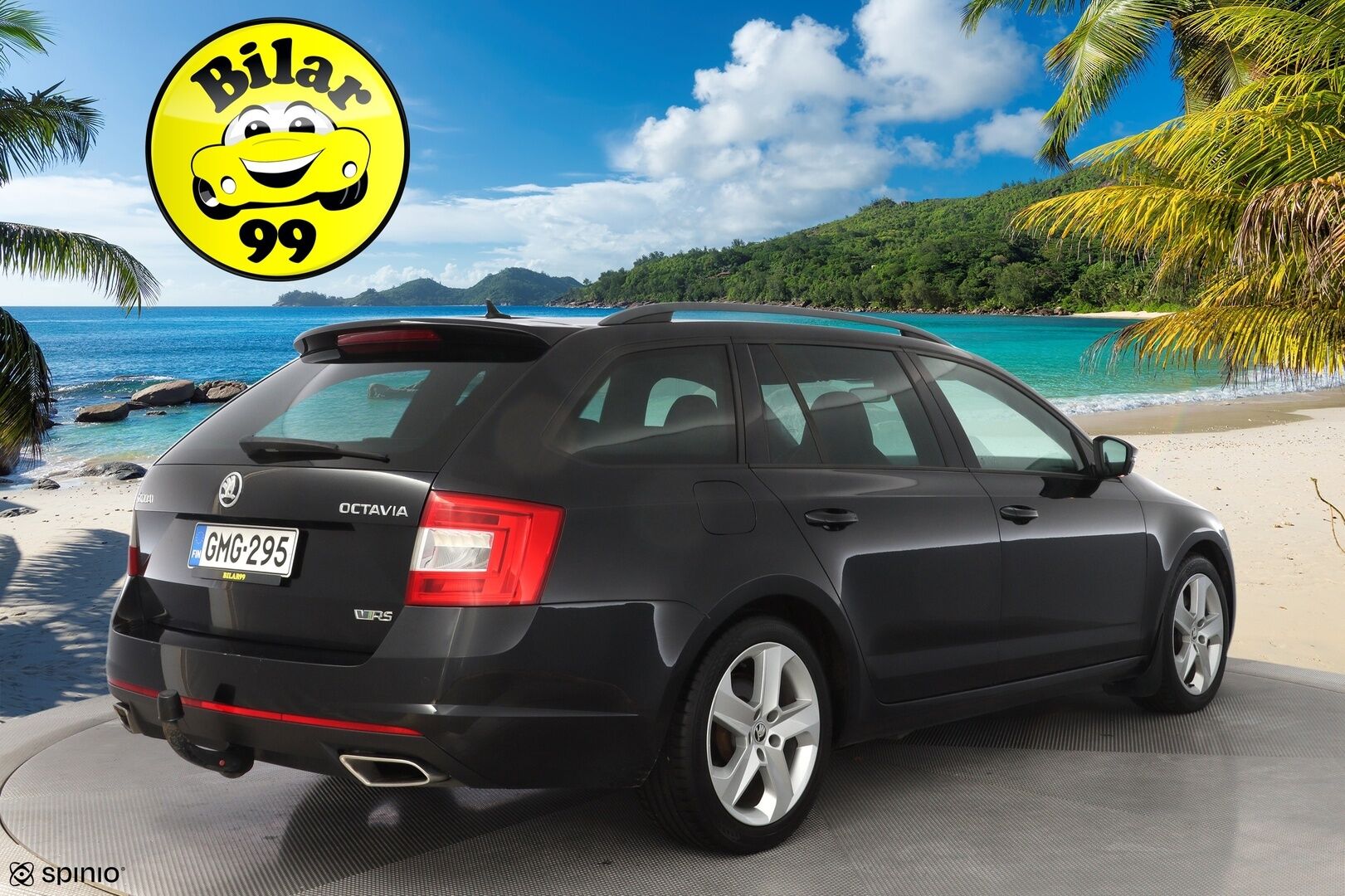 Skoda Octavia 2017 Combi 2,0 TDI 184 RS DSG Autom. * ACC / Webasto / Tutkat / Koukku / Sporttipenkit * -  Suomi-auto / Kahdet Skodan vanteet / Myydään juuri huollettuna