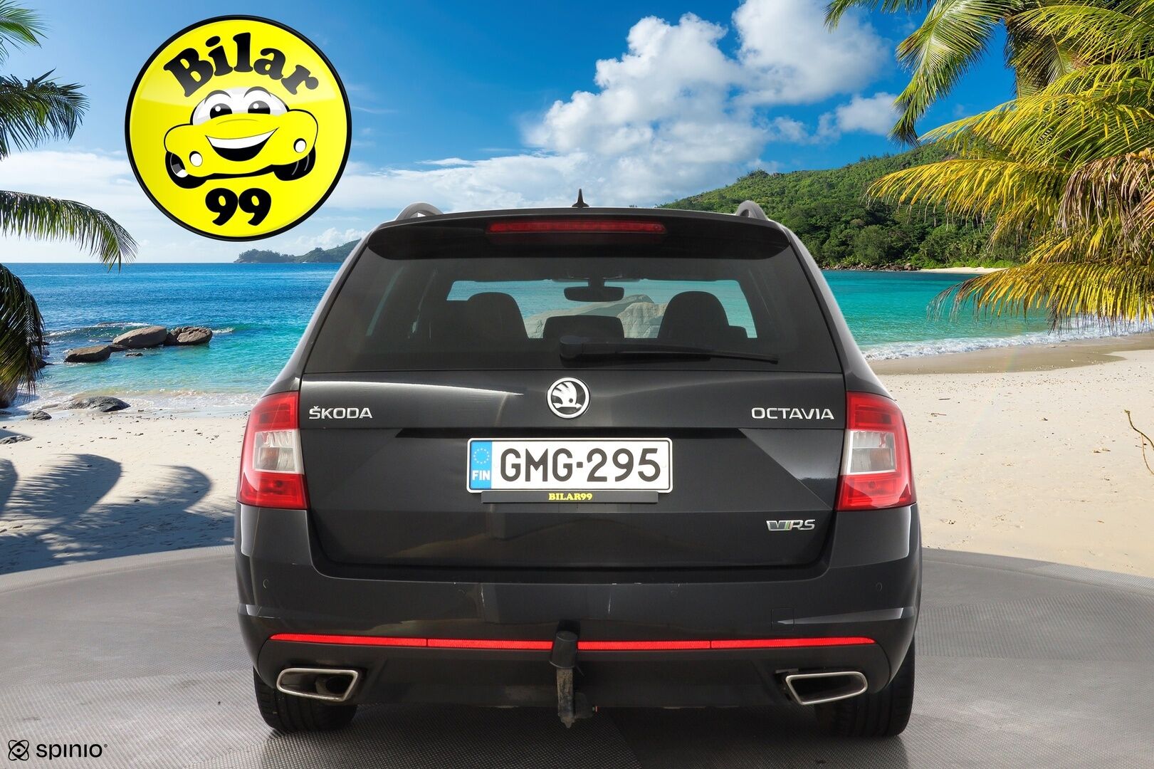 Skoda Octavia 2017 Combi 2,0 TDI 184 RS DSG Autom. * ACC / Webasto / Tutkat / Koukku / Sporttipenkit * -  Suomi-auto / Kahdet Skodan vanteet / Myydään juuri huollettuna