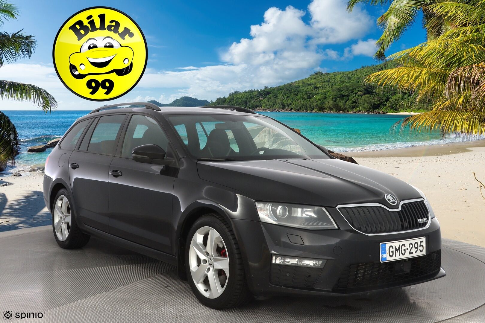 Skoda Octavia 2017 Combi 2,0 TDI 184 RS DSG Autom. * ACC / Webasto / Tutkat / Koukku / Sporttipenkit * -  Suomi-auto / Kahdet Skodan vanteet / Myydään juuri huollettuna