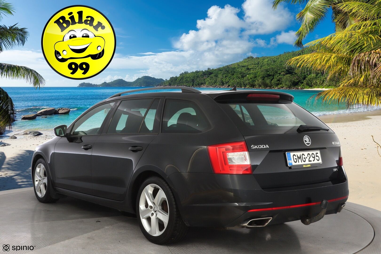 Skoda Octavia 2017 Combi 2,0 TDI 184 RS DSG Autom. * ACC / Webasto / Tutkat / Koukku / Sporttipenkit * -  Suomi-auto / Kahdet Skodan vanteet / Myydään juuri huollettuna