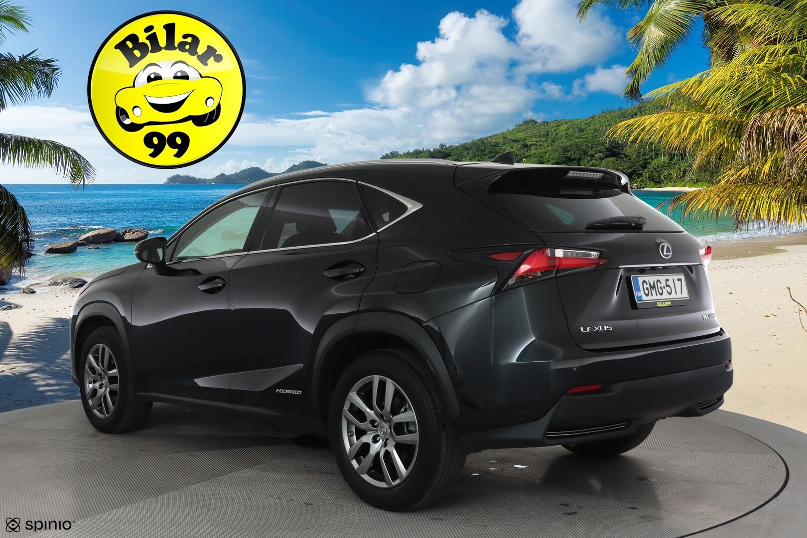Lexus NX 2017 300h Hybrid A AWD Executive **Adapt.vakkari / P.kamera / Sähköpenkit / Nahat / Lohkolämmitin / KeylessGo** - 3,99 % KORKOTARJOUS TÄHÄN AUTOON - Suomi-auto / Kahdet renkaat aluvanteilla 