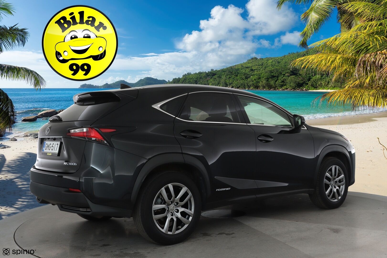 Lexus NX 2017 300h Hybrid A AWD Executive **Adapt.vakkari / P.kamera / Sähköpenkit / Nahat / Lohkolämmitin / KeylessGo** - 3,99 % KORKOTARJOUS TÄHÄN AUTOON - Suomi-auto / Kahdet renkaat aluvanteilla 