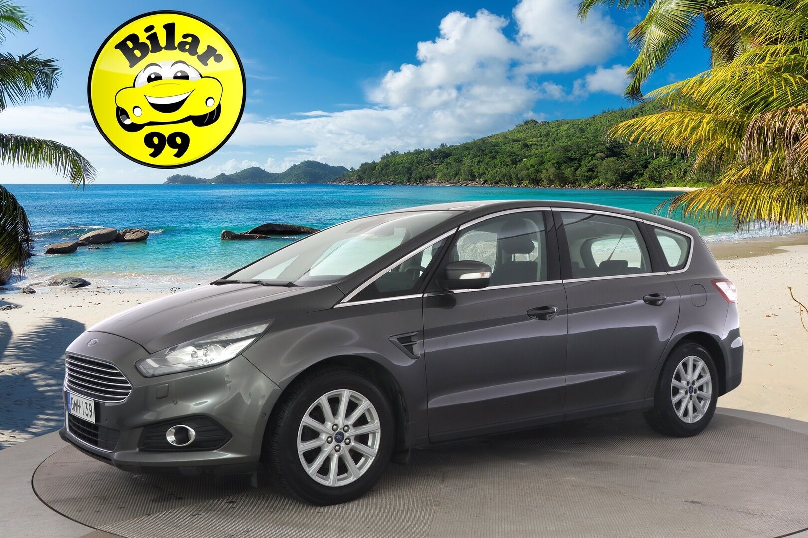 Ford S-Max 2016 2,0 TDCi 150hv PowerShift A6 Titanium 5D *Vakkari / Tutkat / Sähköpenkit / 7-Paikkaa* - *Viimeisin huolto 05.2025 / Kahdet renkaat alumiinivantein / Suomi-auto*