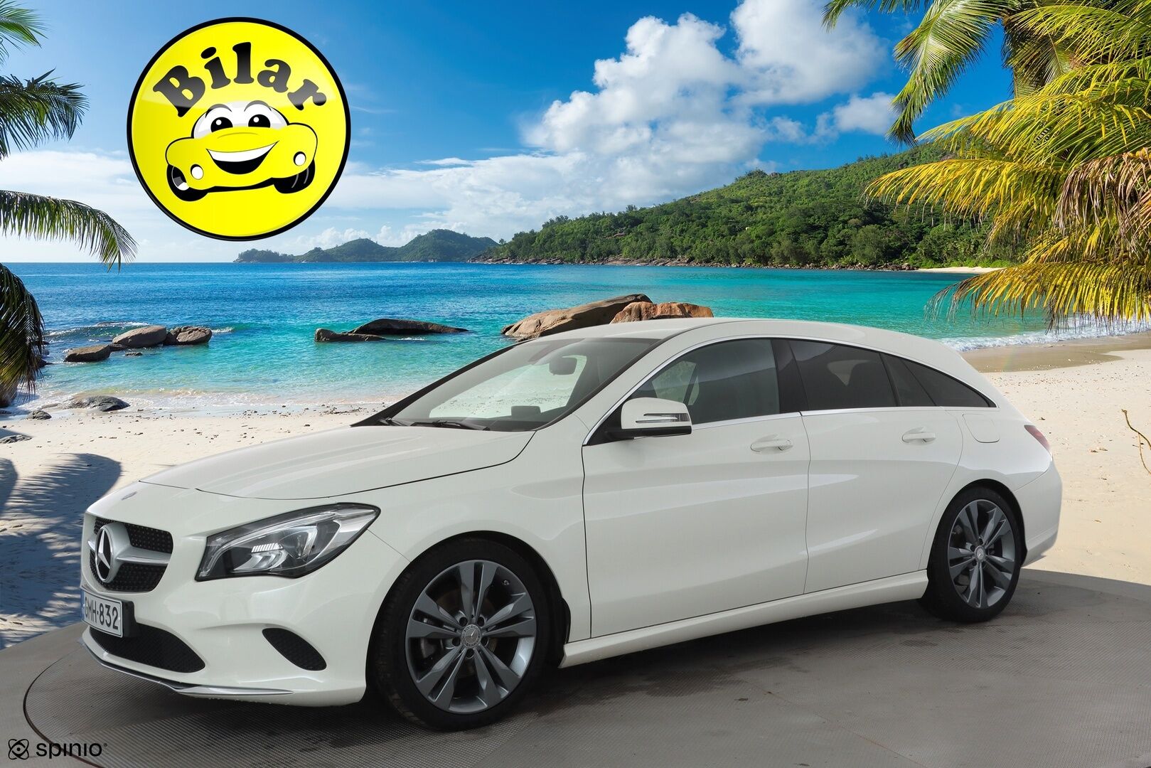 Mercedes-Benz CLA 2017 180 A Shooting Brake Premium Business - | Koukku | P.Kamera | LED-High Performance | Sporttipenkit | Apple&Android | Facelift | Lohkolämmitin | Vakkari | Suomi-auto | Kahdet renkaat | 