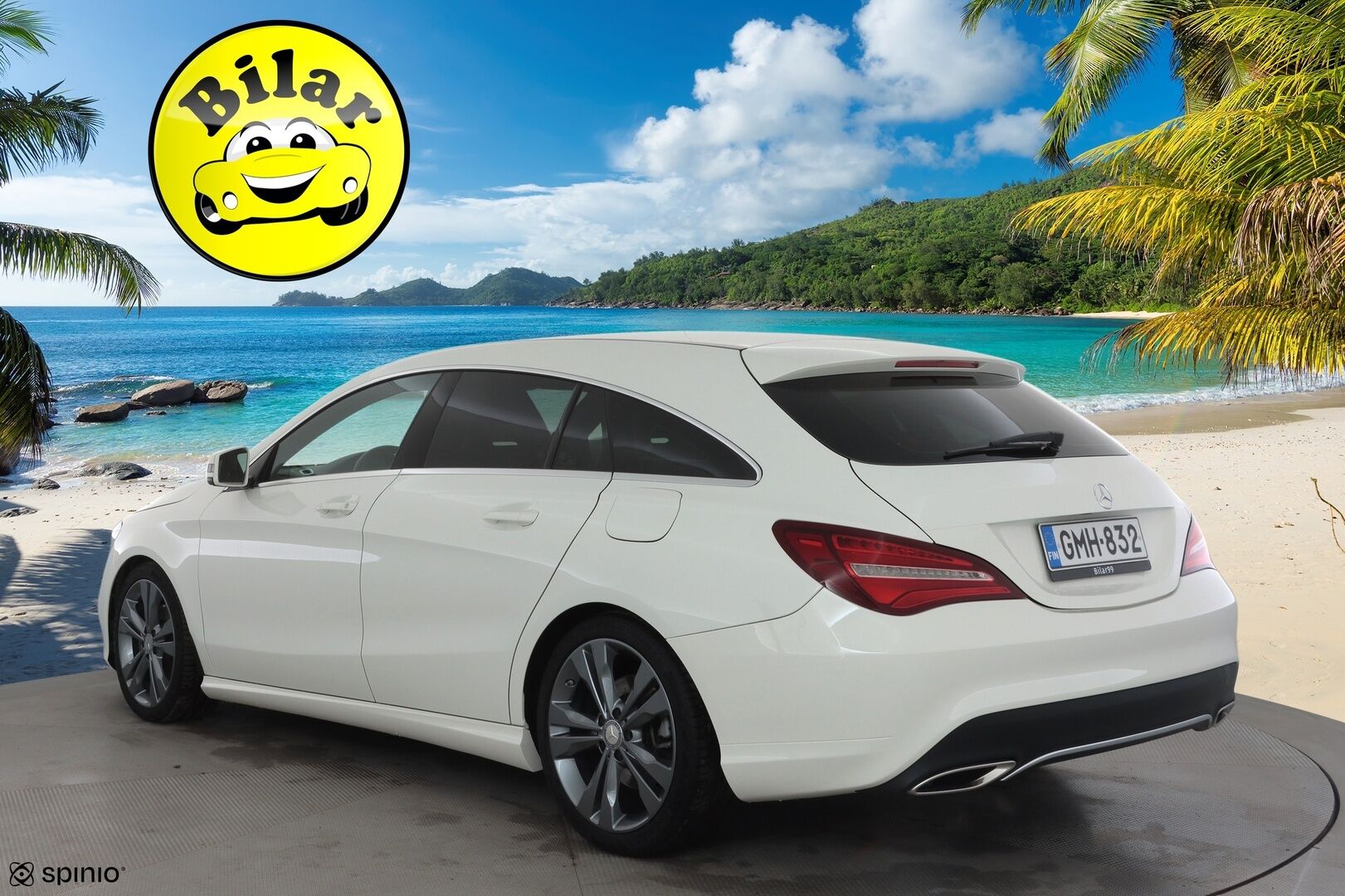 Mercedes-Benz CLA 2017 180 A Shooting Brake Premium Business - | Koukku | P.Kamera | LED-High Performance | Sporttipenkit | Apple&Android | Facelift | Lohkolämmitin | Vakkari | Suomi-auto | Kahdet renkaat | 
