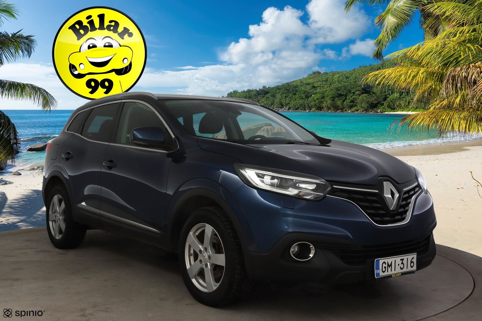 Renault Kadjar 2017 Energy TCe 130 Zen* Vakkari / Mäkilähtöavustin / Lohkolämmitin * - * Suomi-auto / Kahdet renkaat / Juuri huollettu sekä hiljattain katsastettu *