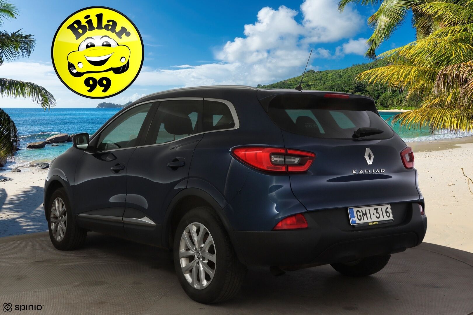 Renault Kadjar 2017 Energy TCe 130 Zen* Vakkari / Mäkilähtöavustin / Lohkolämmitin * - * Suomi-auto / Kahdet renkaat / Juuri huollettu sekä hiljattain katsastettu *