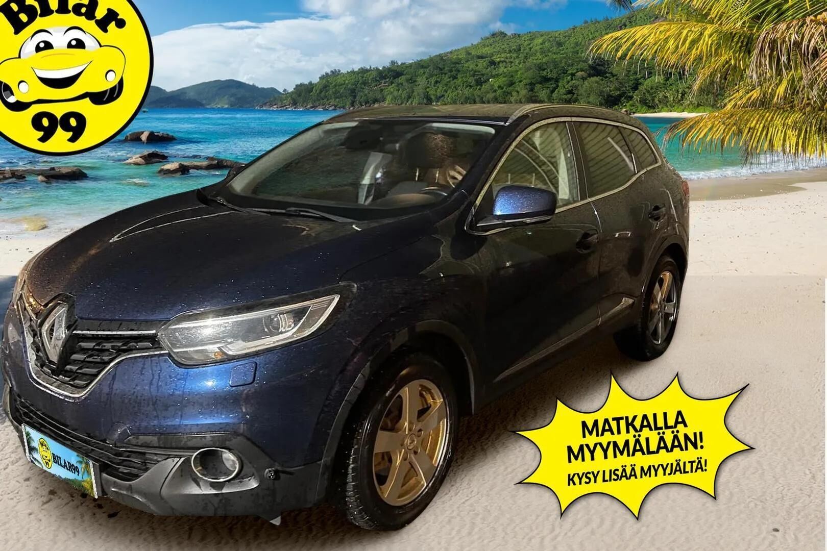 Renault Kadjar 2017 Energy TCe 130 Zen* Vakkari / Mäkilähtöavustin / Lohkolämmitin * - * Suomi-auto / Hyvin pidetty * - HULLU BLACKWEEK KORKOTARJOUS 2,49%