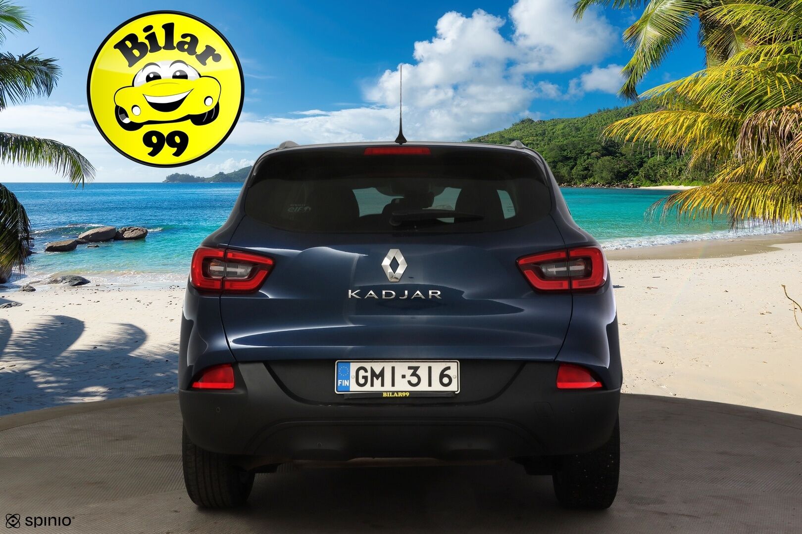 Renault Kadjar 2017 Energy TCe 130 Zen* Vakkari / Mäkilähtöavustin / Lohkolämmitin * - * Suomi-auto / Kahdet renkaat / Juuri huollettu sekä hiljattain katsastettu *