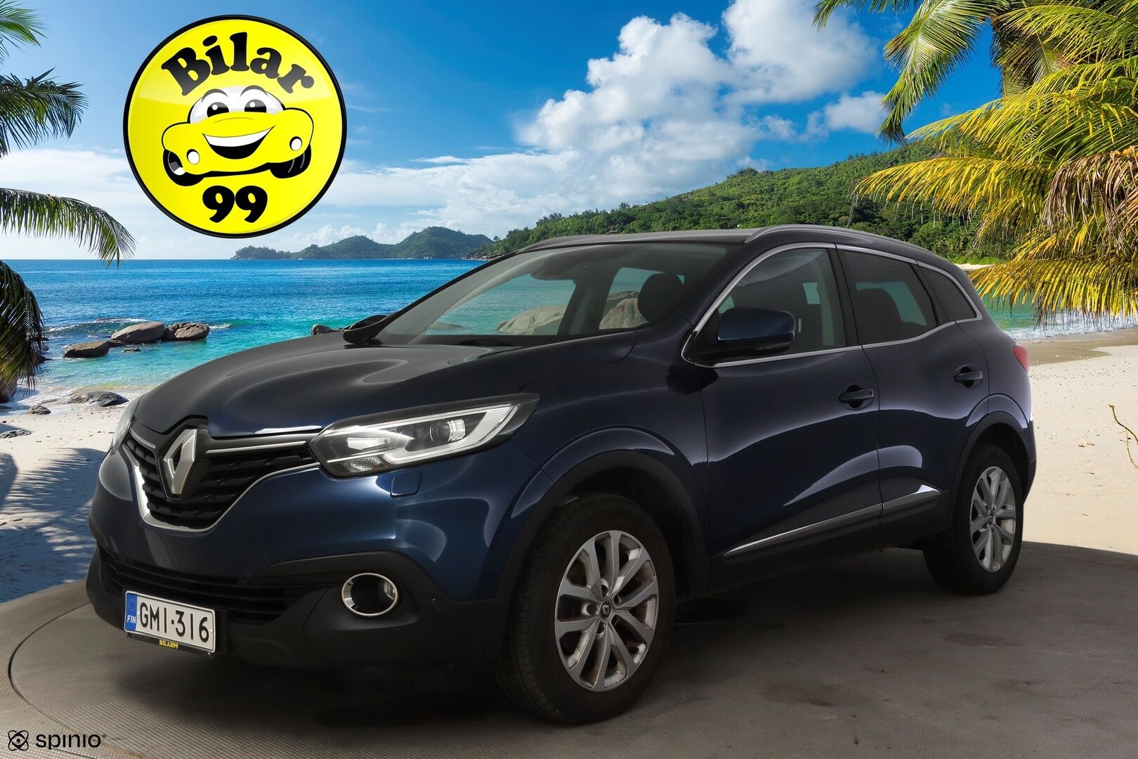 Renault Kadjar 2017 Energy TCe 130 Zen* Vakkari / Mäkilähtöavustin / Lohkolämmitin * - * Suomi-auto / Kahdet renkaat / Juuri huollettu sekä hiljattain katsastettu *